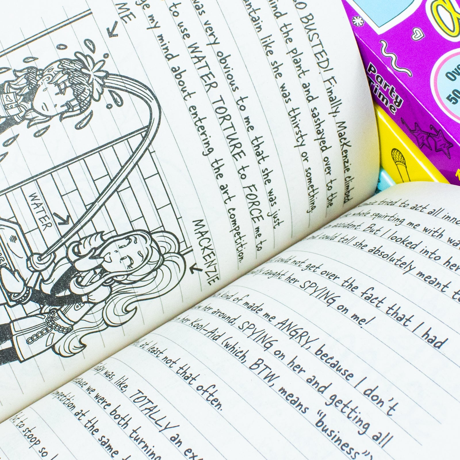 Dork Diaries Series (Book 1-4) By Rachel Renee Russell 4 Books Collection Set