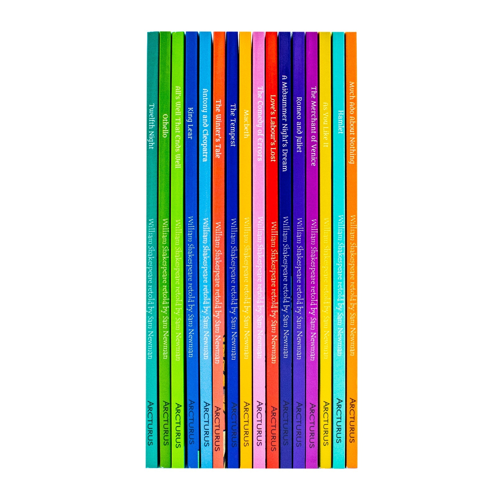 Shakespeare's Tales Retold for Children Collection 16 Books Box Set by William Shakespeare & Retold By Sam Newman