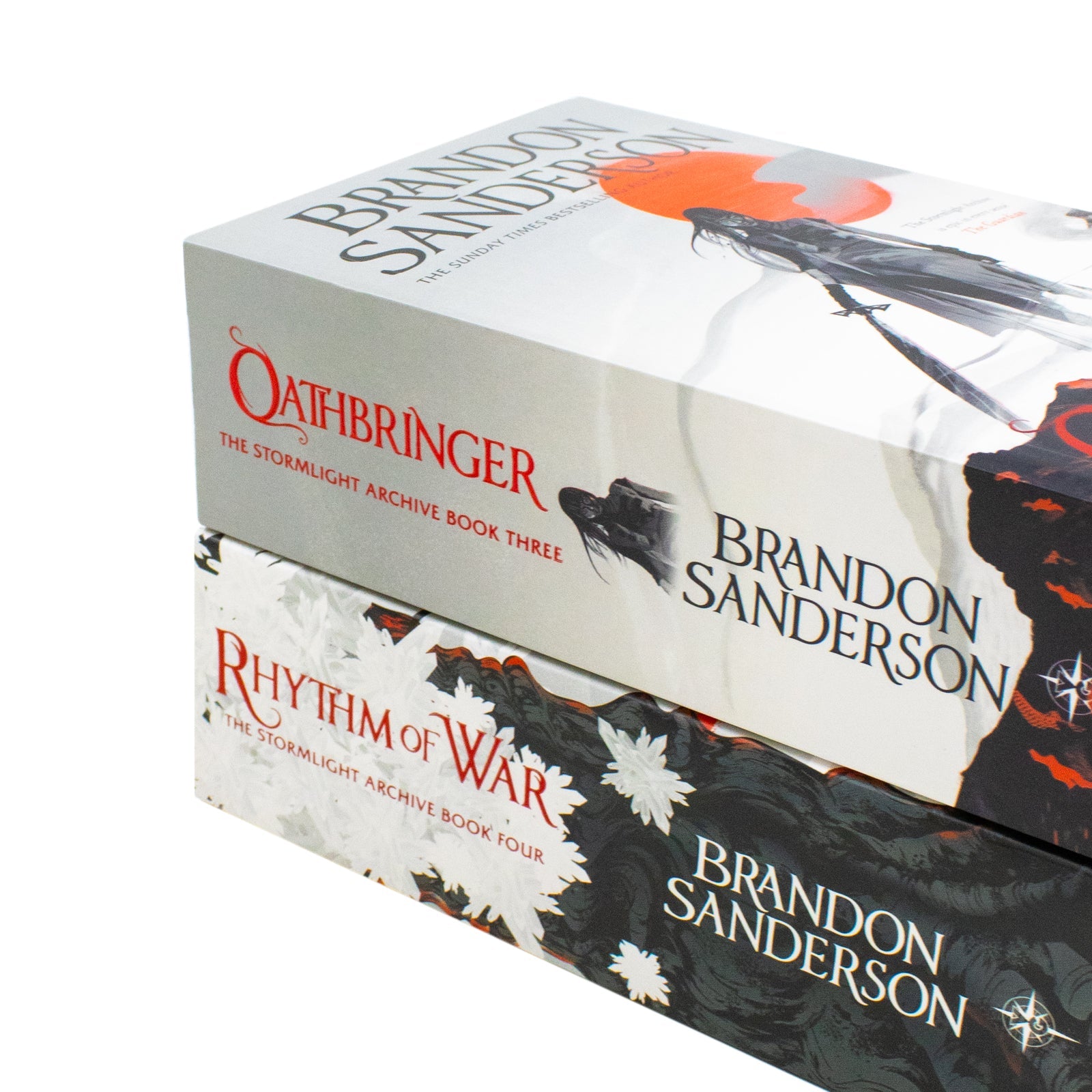 The Stormlight Archive Boxed Set Books Part Two by Brandon Sanderson (Oathbringer and Rhythm of War)