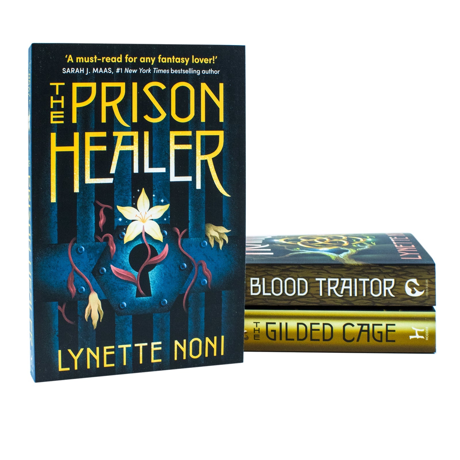 The Prison Healer 3-Book Set by Lynette Noni | YA Fantasy Adventure & Suspense Series – Includes The Prison Healer, Gilded Cage & The Blood Traitor