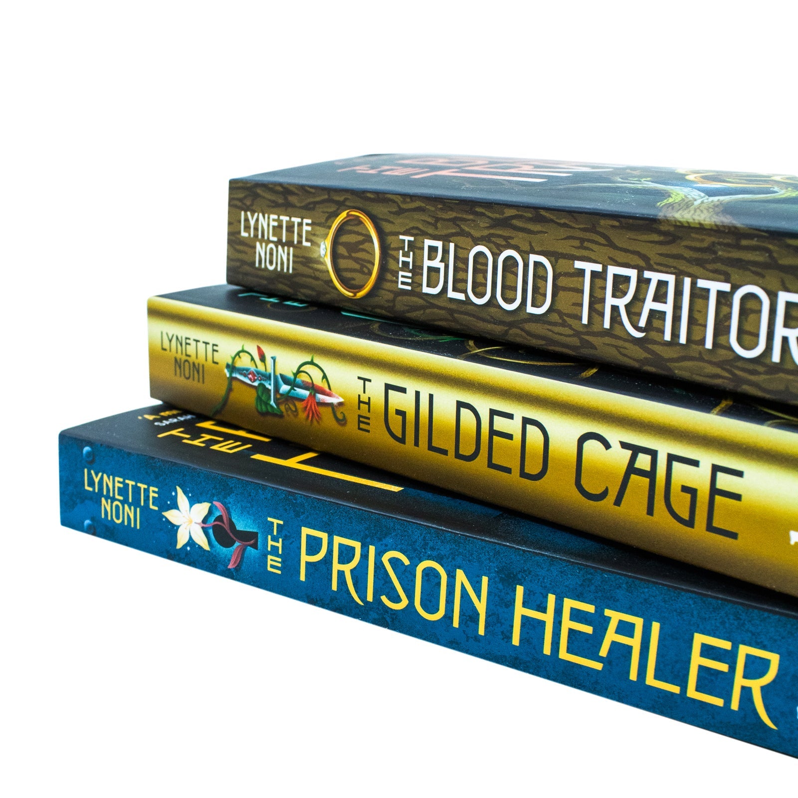 The Prison Healer 3-Book Set by Lynette Noni | YA Fantasy Adventure & Suspense Series – Includes The Prison Healer, Gilded Cage & The Blood Traitor