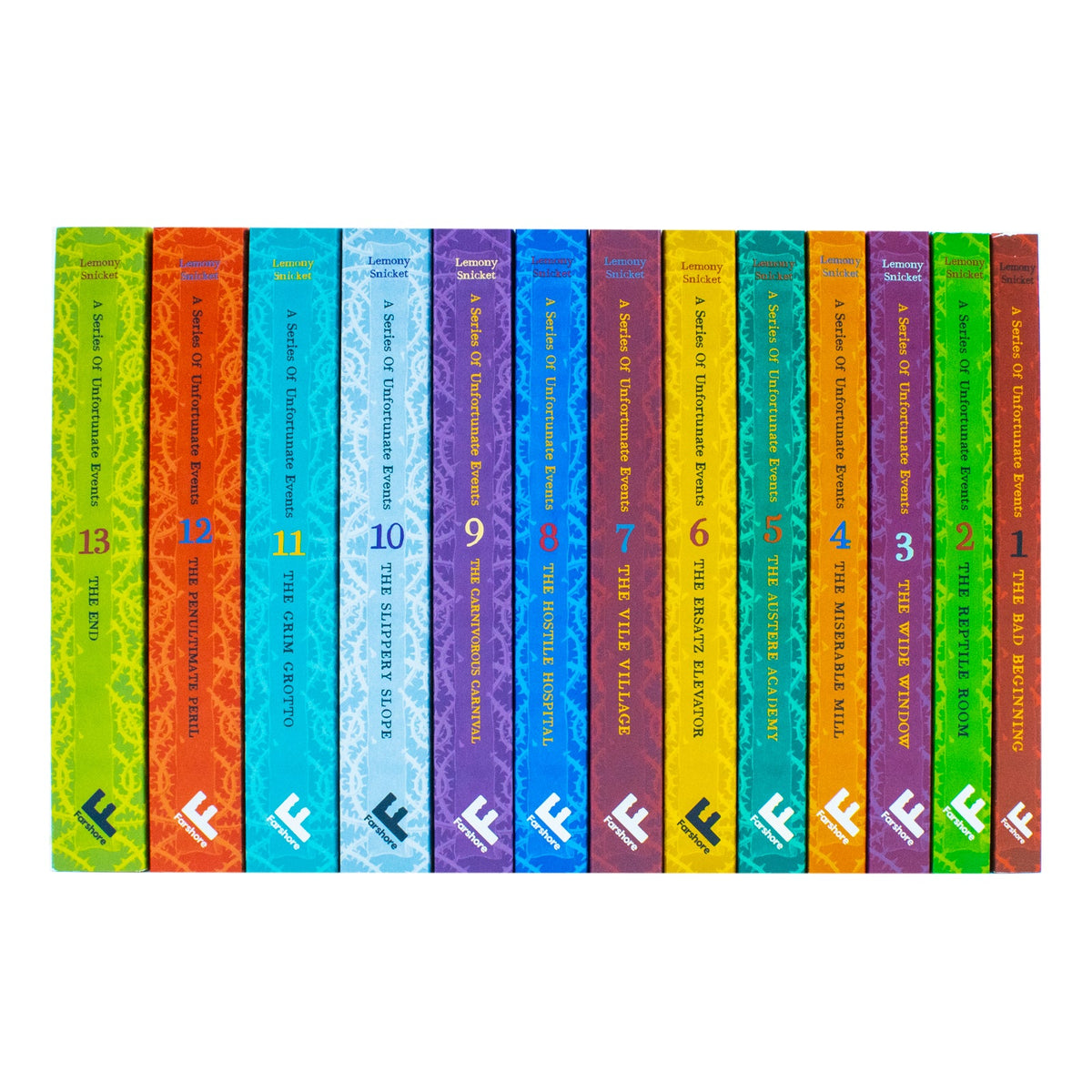 A Series of Unfortunate Events 13 Books Collection by Lemony Snicket | Children's Adventure, Fiction, Mystery, Humor, Family Stories for 12+ years