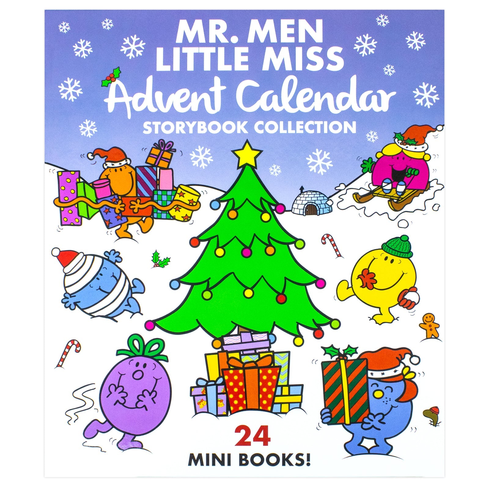 Mr. Men & Little Miss Christmas Advent Calendar - 24 Fun Holiday Stories for Kids Ages 3+ in Paperback
