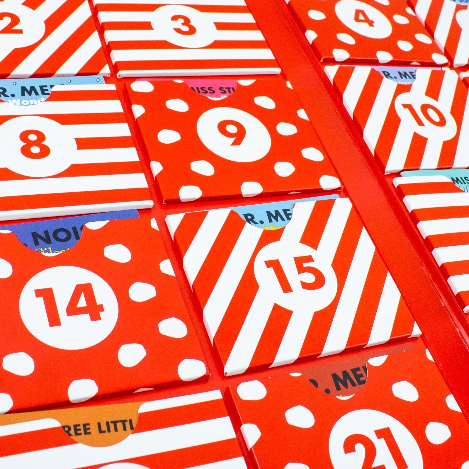 Mr. Men & Little Miss Christmas Advent Calendar - 24 Fun Holiday Stories for Kids Ages 3+ in Paperback