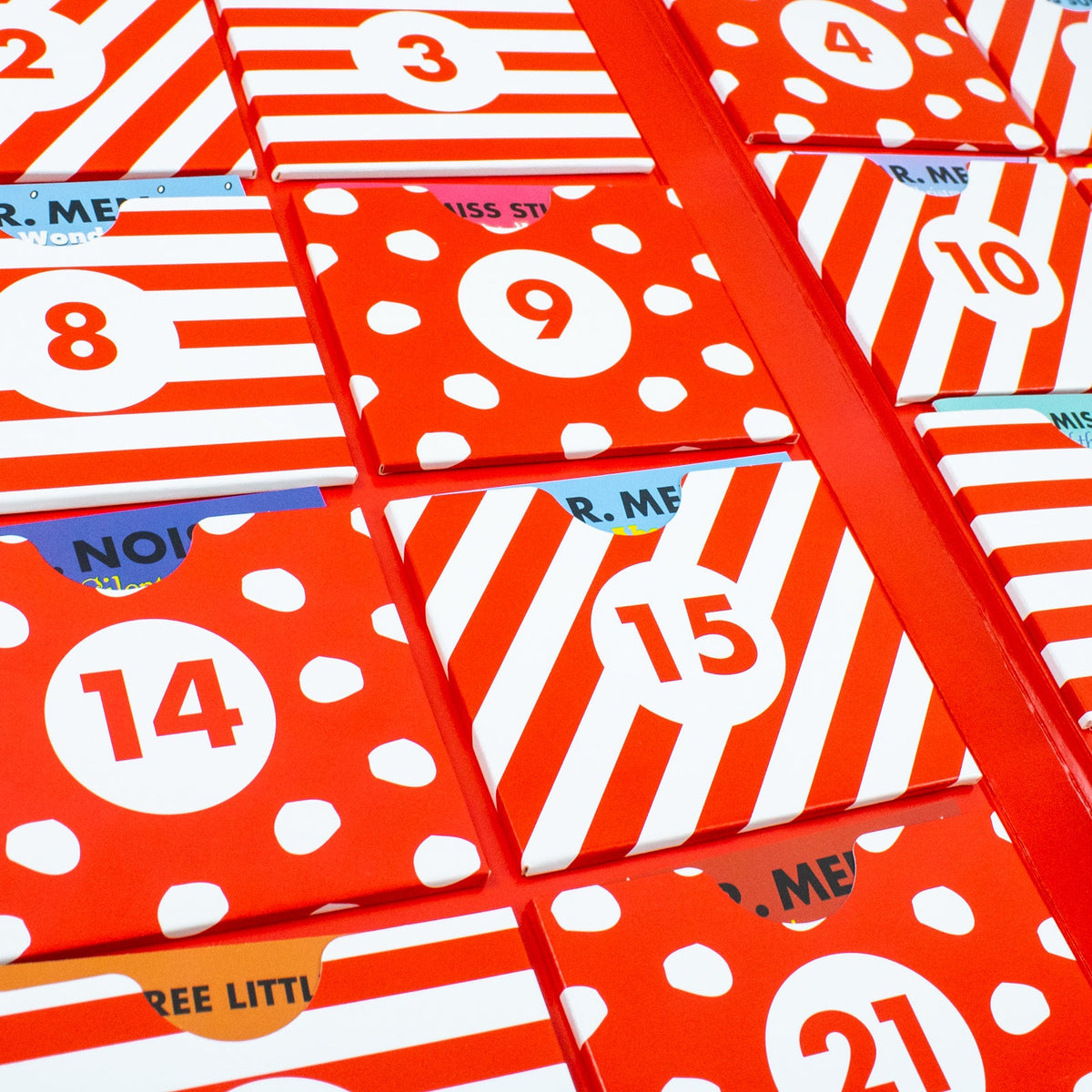 Mr. Men & Little Miss Christmas Advent Calendar - 24 Fun Holiday Stories for Kids Ages 3+ in Paperback