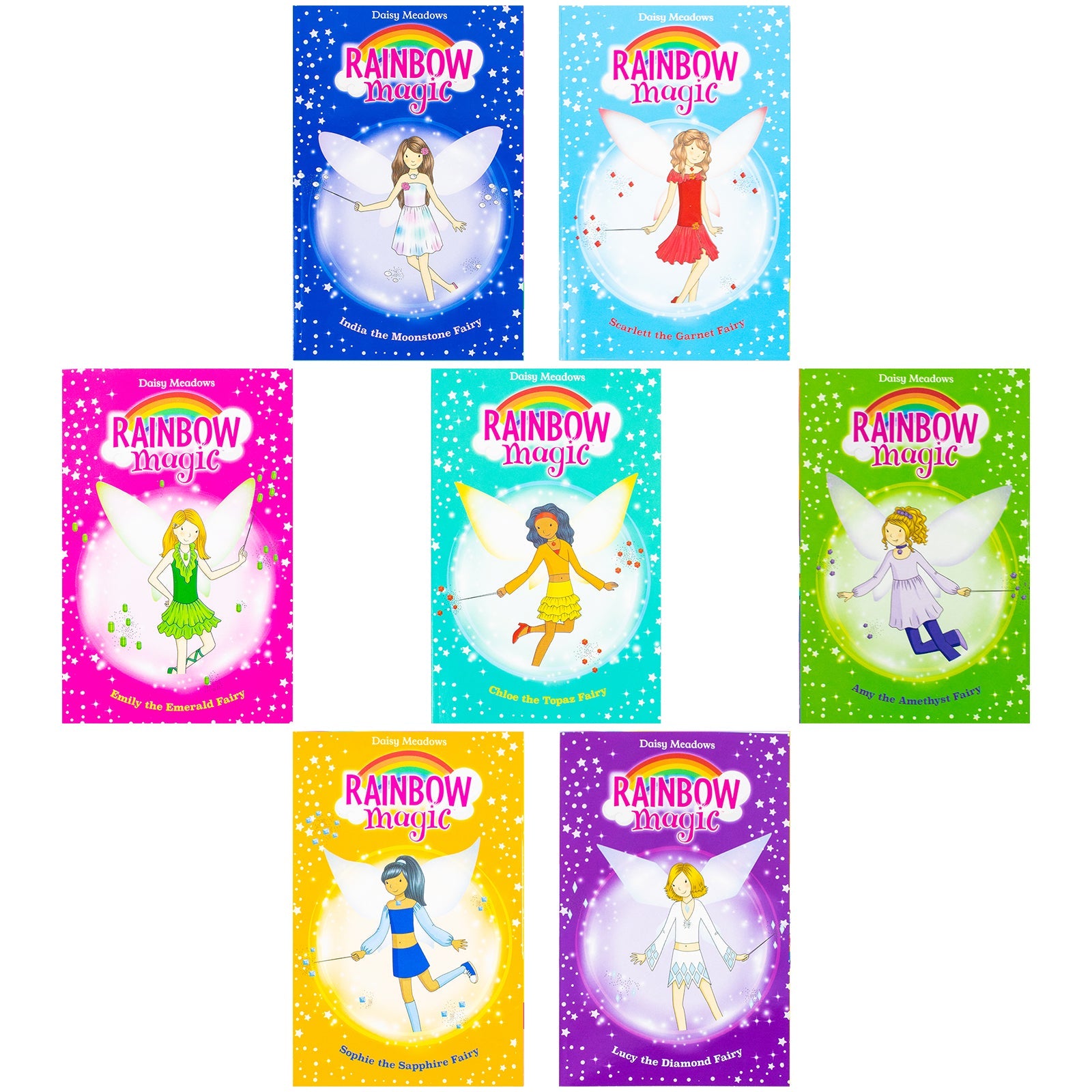 Rainbow Magic The Magical Adventure Collection 21-Book Set Including 3 Series– Sporty, Jewel & Weather Fairies | Magical Early Chapter Books for Girls Ages 5–9 | Fun, Collectible Reading Series