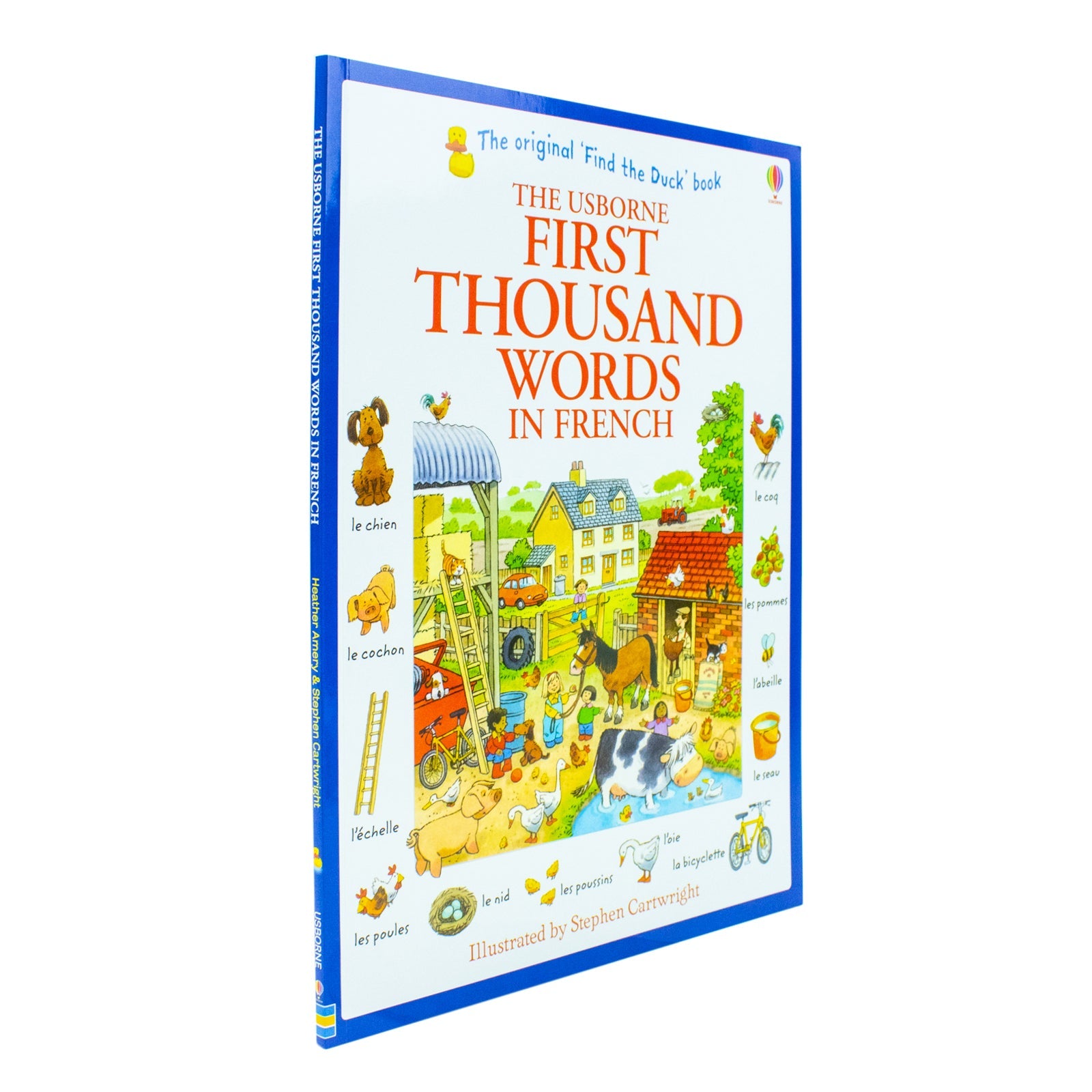 Usborne My First Thousand Words in French Book - Illustrated picture and word book