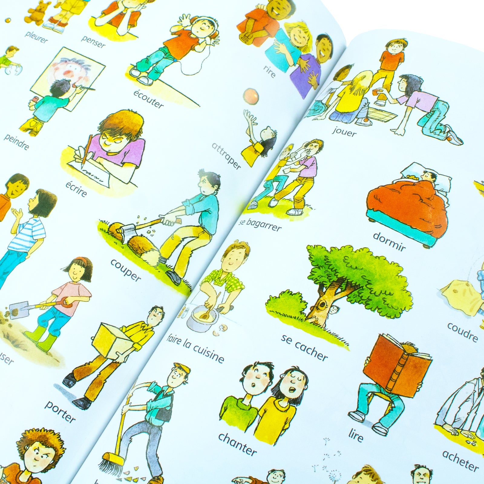 Usborne My First Thousand Words in French Book - Illustrated picture and word book