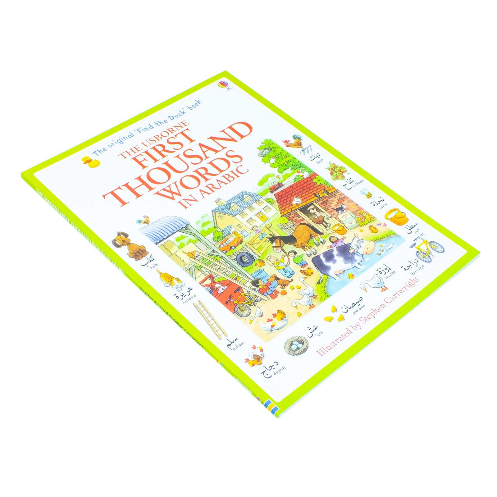 Explore the First Thousand Words in Arabic: A Fun Paperback Book for Children Ages 5+ Learning Vocabulary