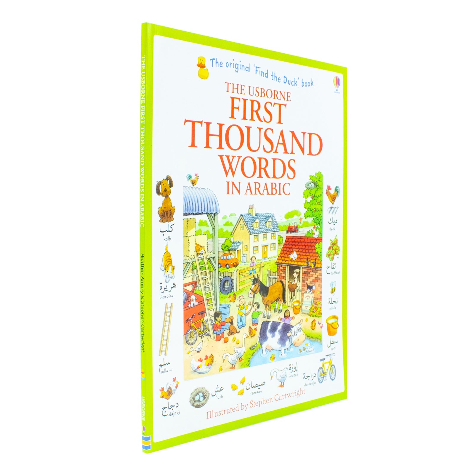 Explore the First Thousand Words in Arabic: A Fun Paperback Book for Children Ages 5+ Learning Vocabulary