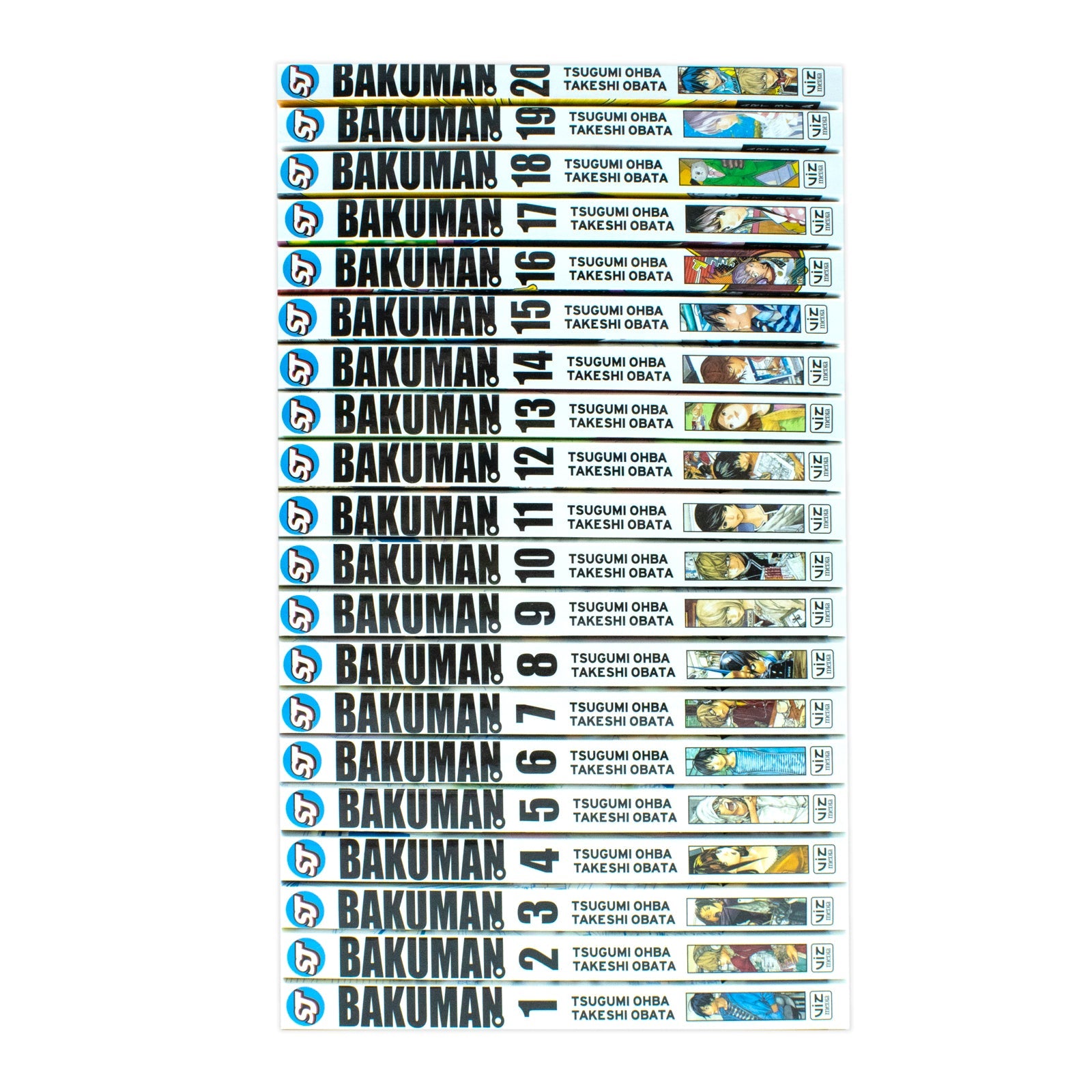 Bakuman Box Set Manga Volumes 1-20 Collection Pack, Double sided poster