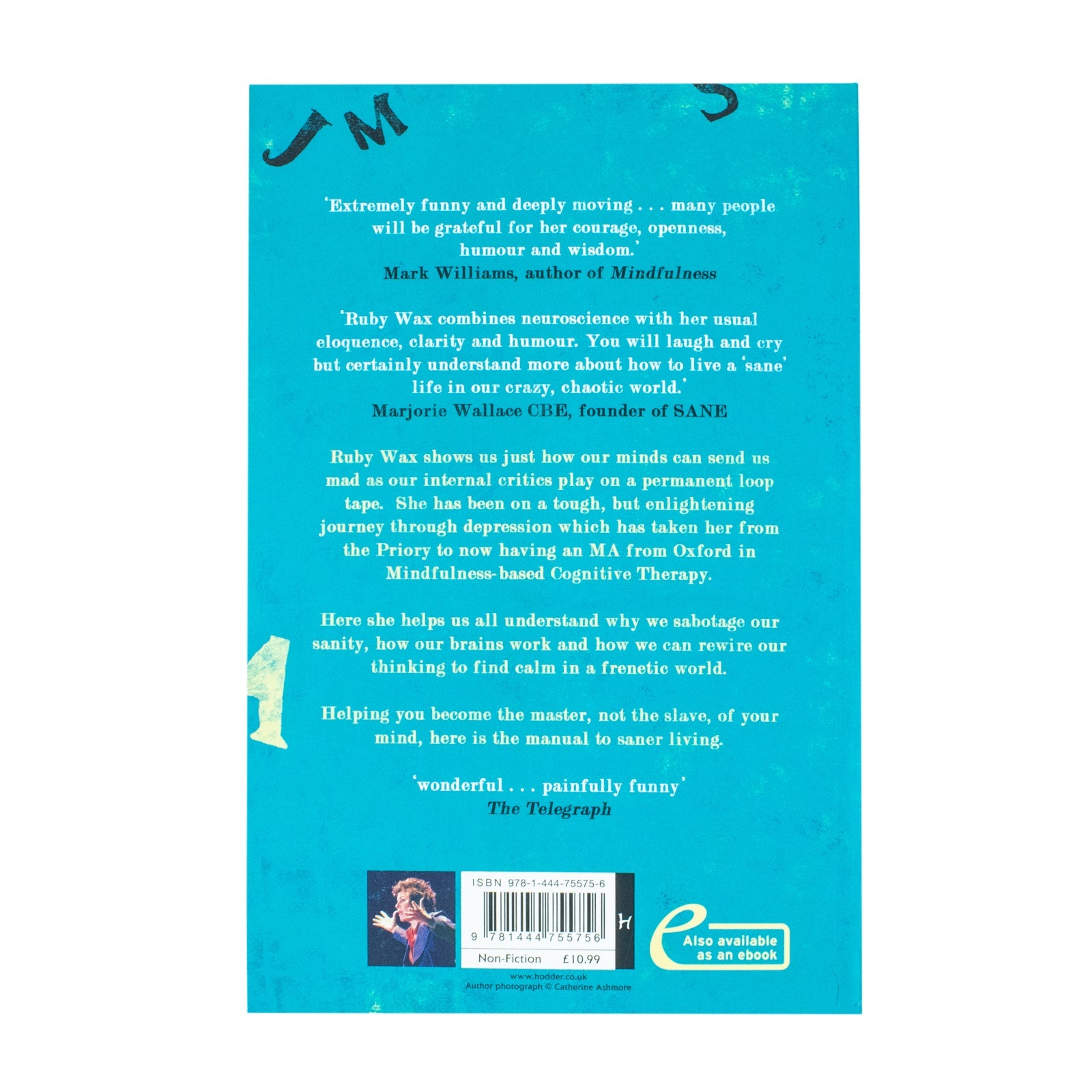Sane New World: Taming the Mind – A Self-Help Book on Mindfulness, Mental Health, Anxiety, Stress Management, and Personal Development by Ruby Wax