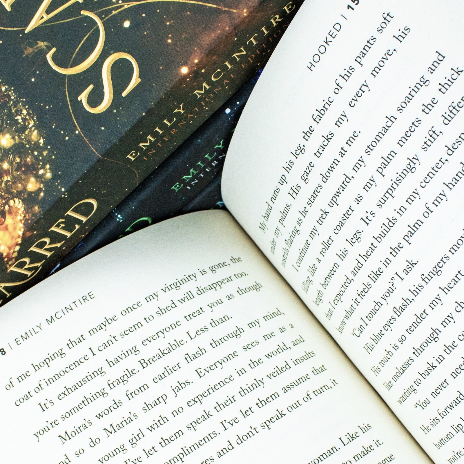 Emily McIntire Never After Series Collection – 4 Book Set Hooked,Scarred, Wretched, Twisted | Romance Fiction & Love Stories for Young Adults Ages 12+