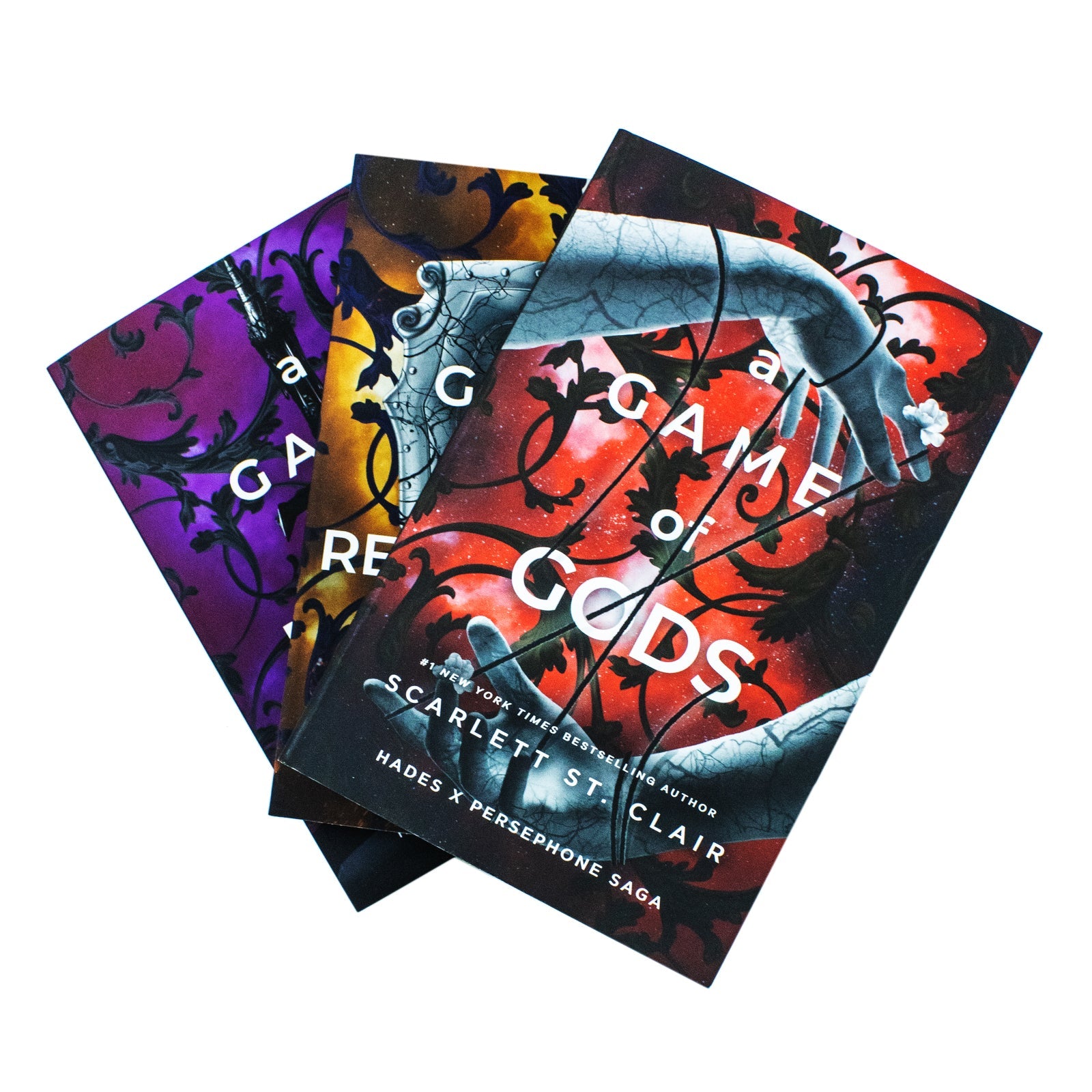 Hades x Persephone Saga 3-Book Collection Set by Scarlett St. Clair | Fantasy Romance Series Inspired by Greek Mythology – Epic Love & Adventure