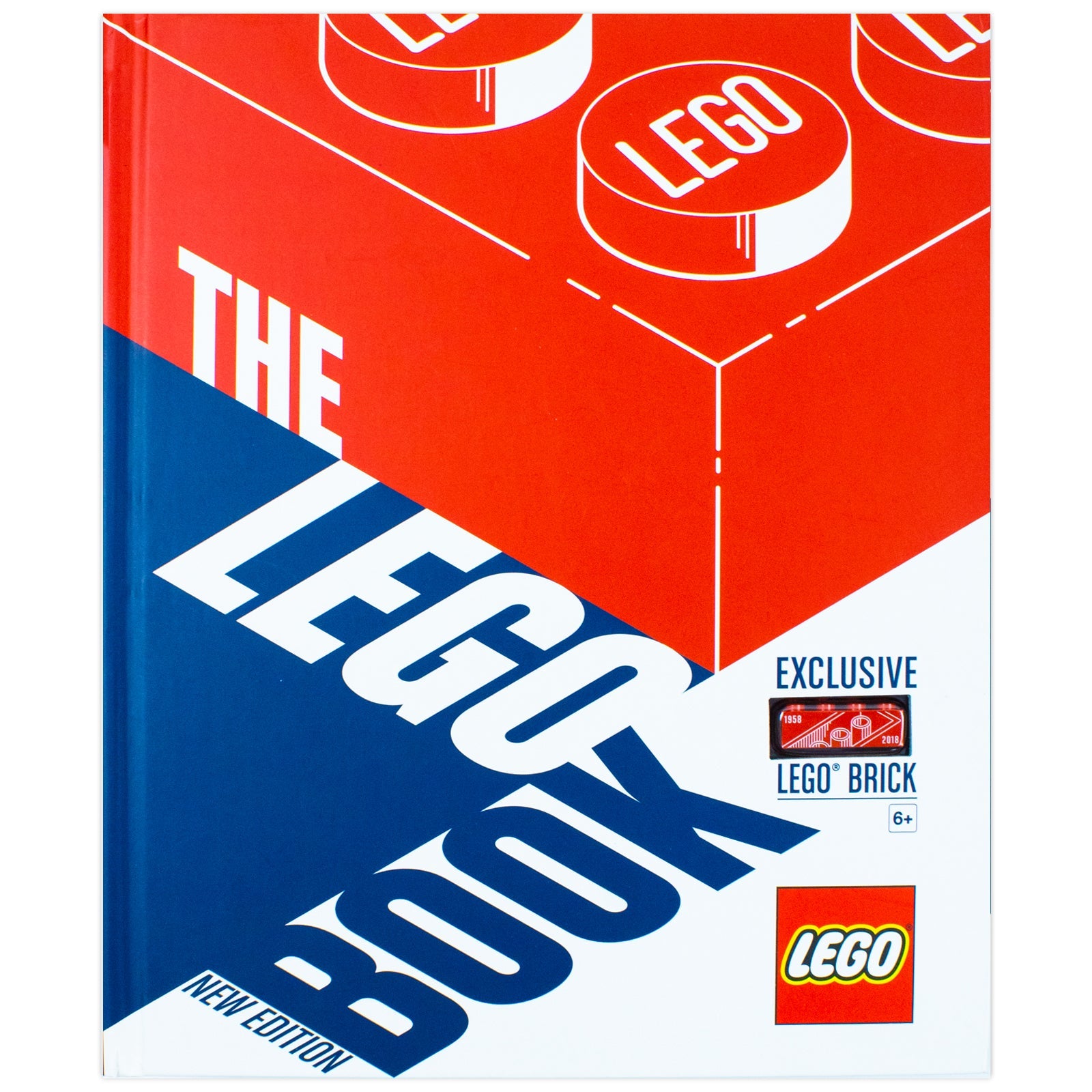 The LEGO Book, New Edition by Daniel Lipkowitz with Exclusive LEGO Brick |Creative Building Fun for Kids 8+| Imaginative Play, Engineering & Education