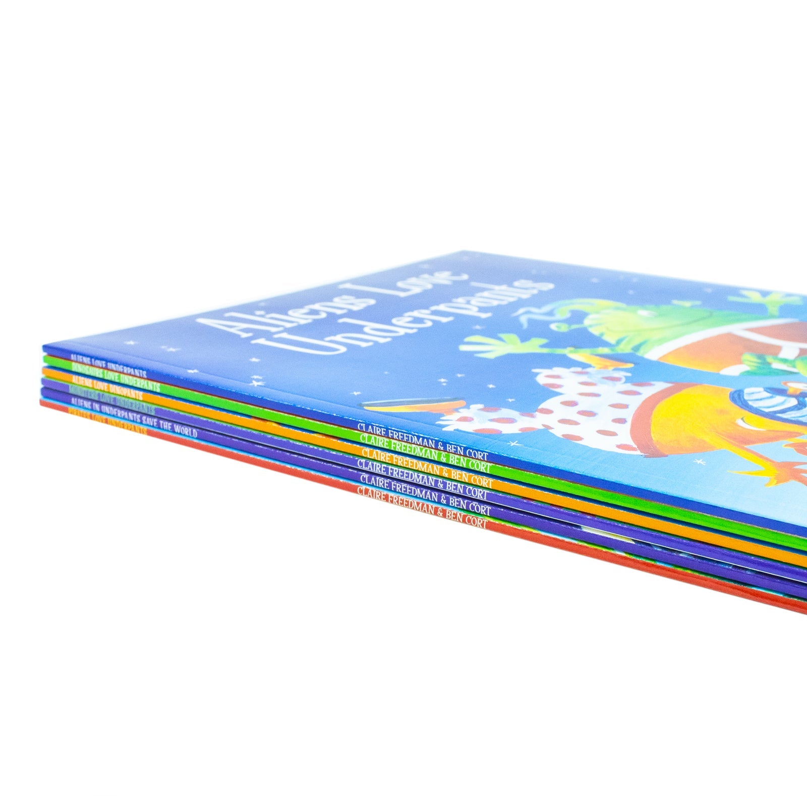 Aliens Love Underpants Collection 6 Childrenās Picture Books Set by Claire Freedman | Pirates, Dinosaurs, Monsters, Fun Stories, Early Reading