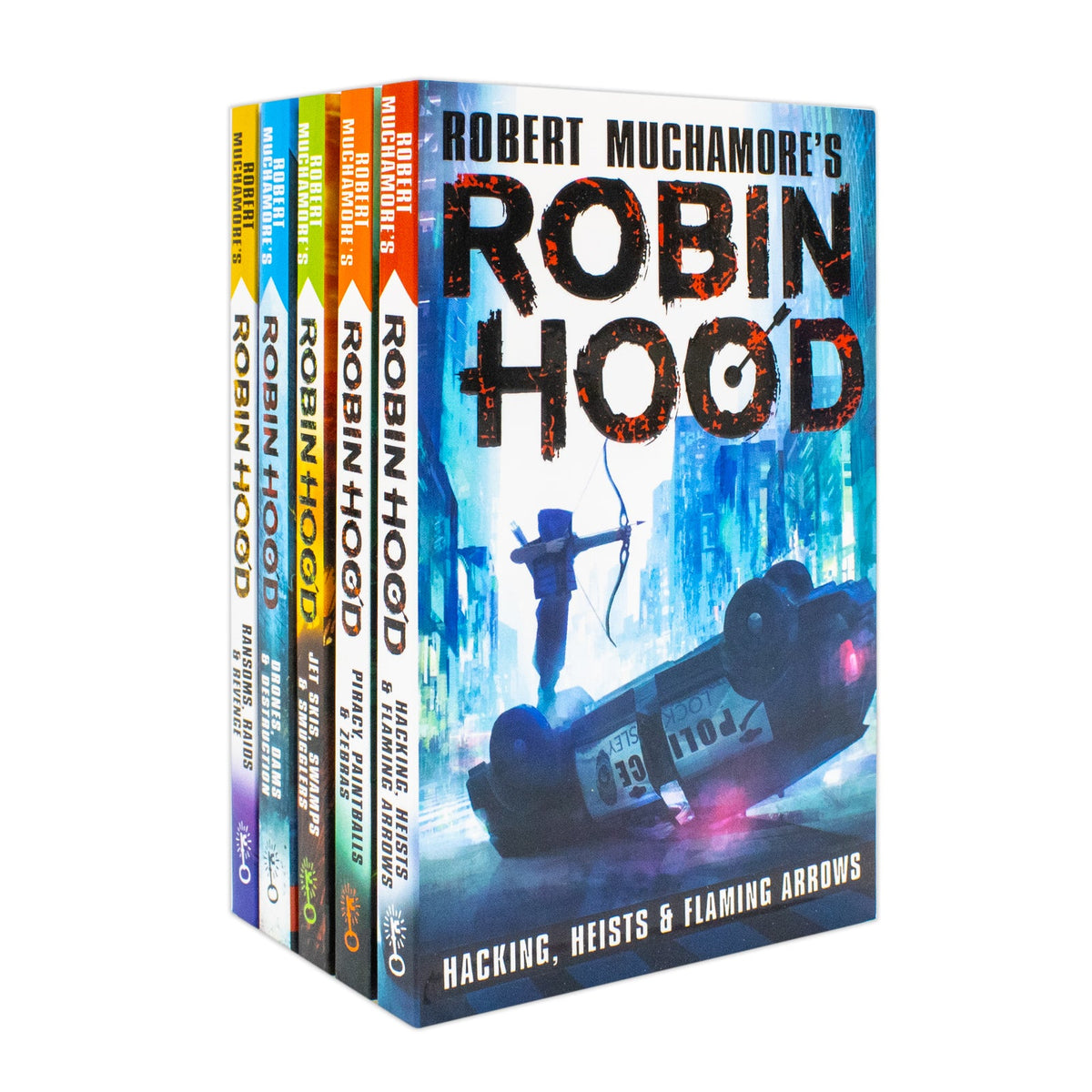 Robert Muchamore Robin Hood Series 5 Books Collection Set – Adventure, Children’s Fiction, Action, Heroes, Medieval Legends, Young Adult, Bestsellers