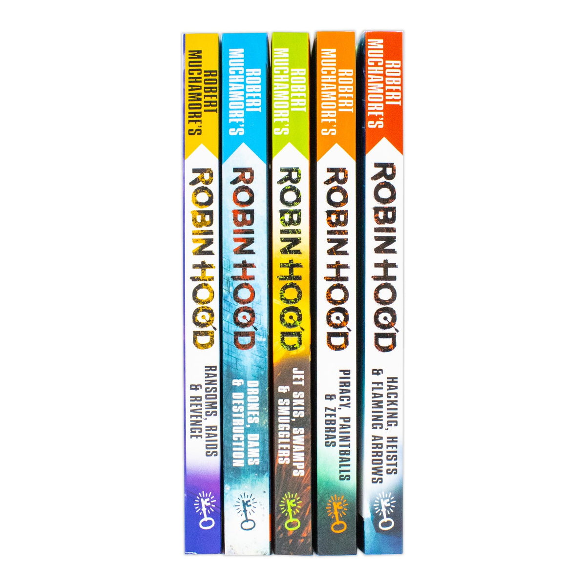 Robert Muchamore Robin Hood Series 5 Books Collection Set – Adventure, Children’s Fiction, Action, Heroes, Medieval Legends, Young Adult, Bestsellers