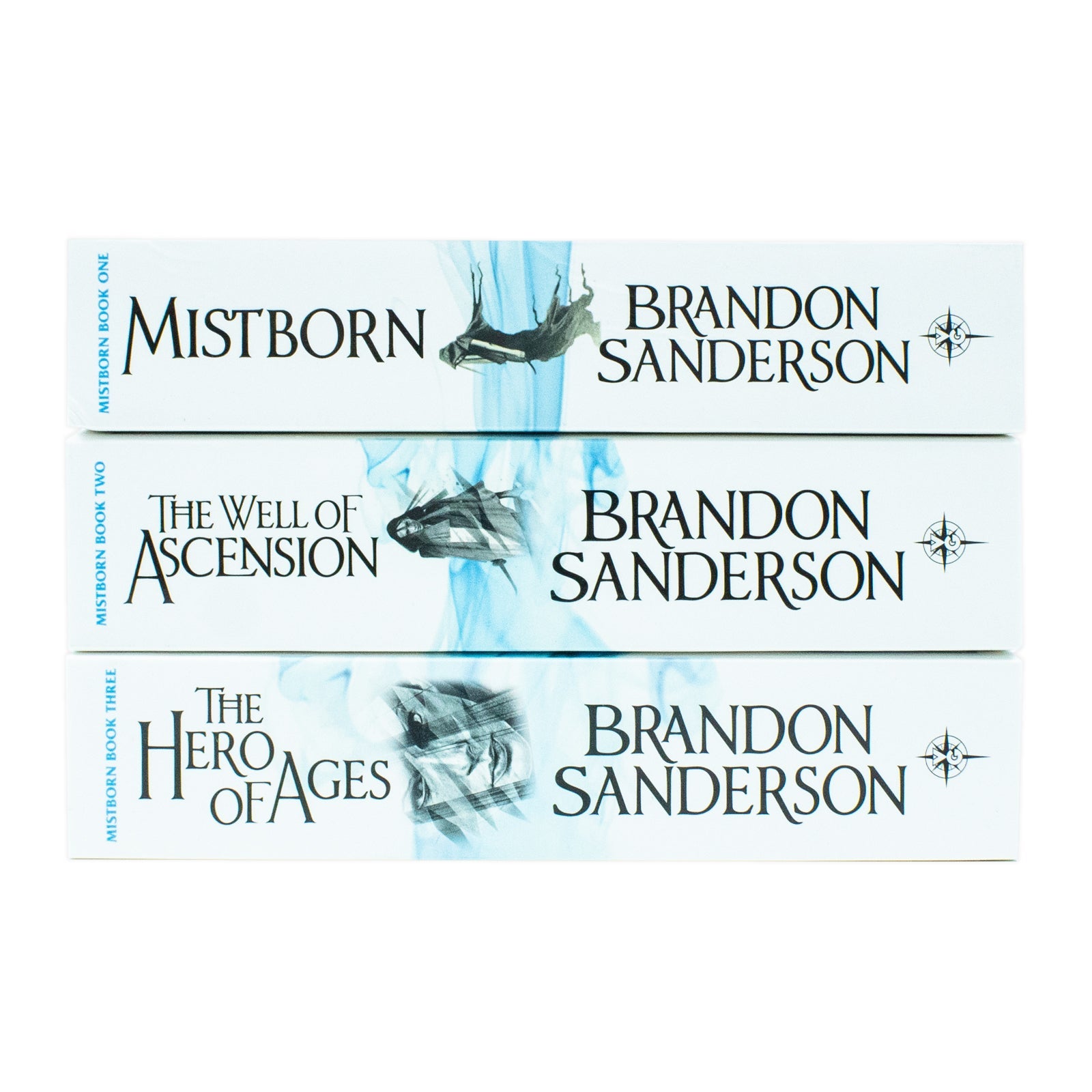 The Mistborn Trilogy 3 Books Set Collection -The Hero Of Ages, The Well Of Ascension & Mistborn Brandon Sanderson