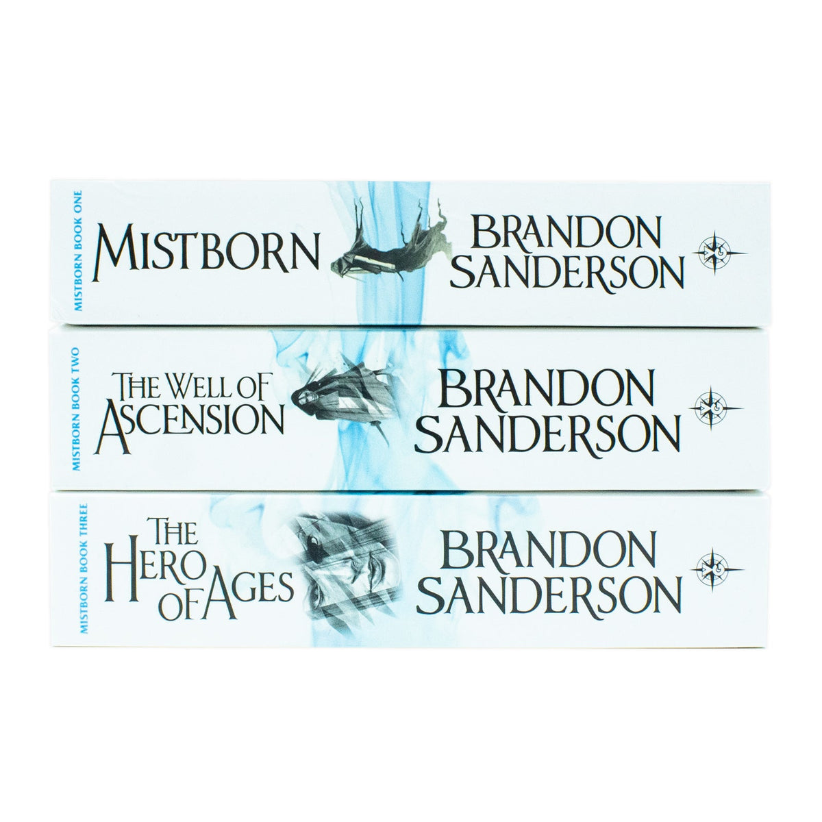 The Mistborn Trilogy 3 Books Boxed Set -The Hero Of Ages, The Well Of Ascension & Mistborn Brandon Sanderson
