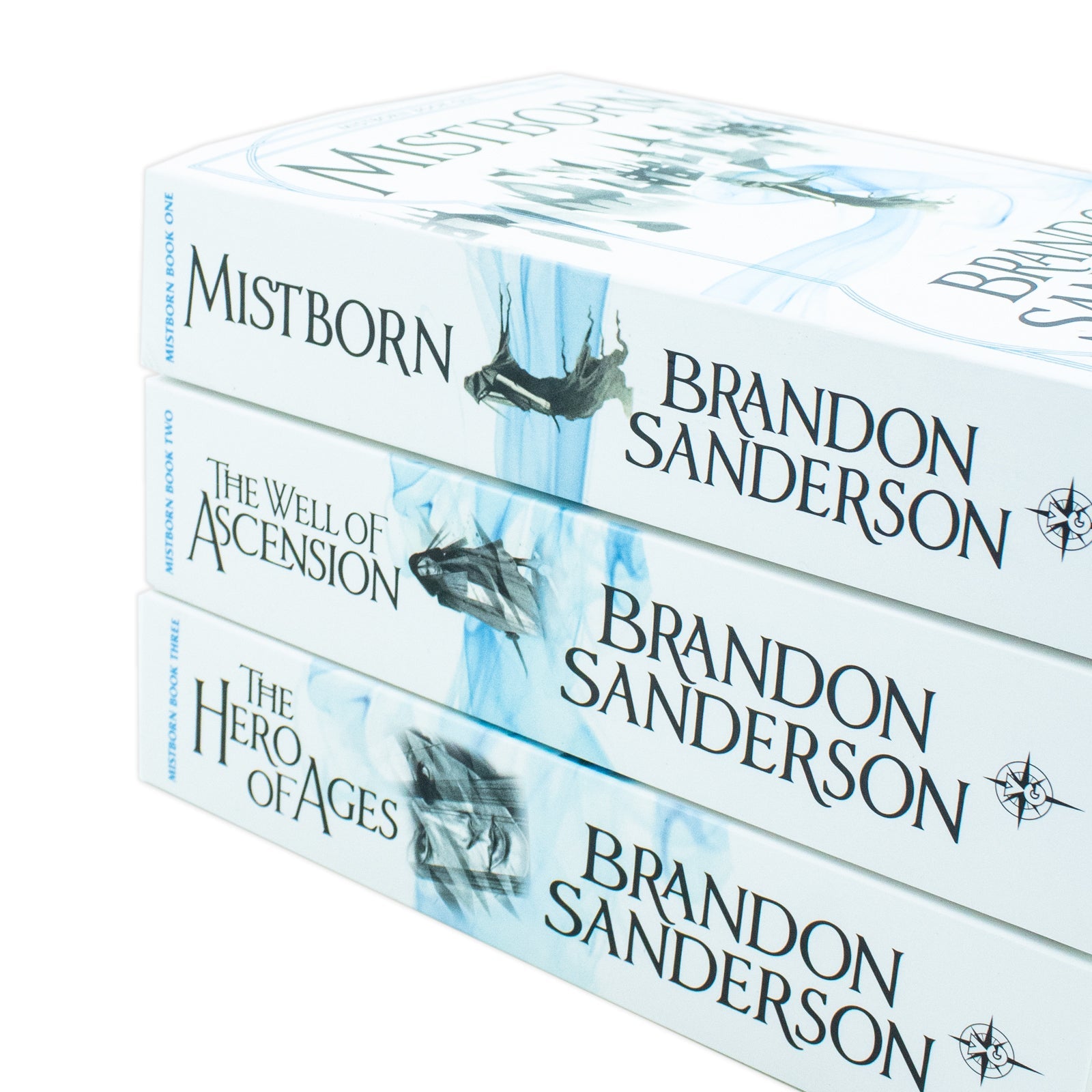 The Mistborn Trilogy 3 Books Set Collection -The Hero Of Ages, The Well Of Ascension & Mistborn Brandon Sanderson