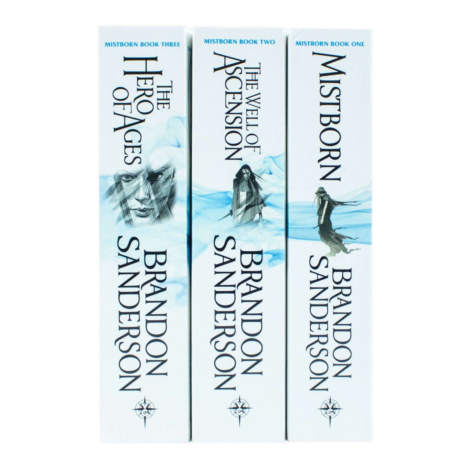 The Mistborn Trilogy 3 Books Boxed Set -The Hero Of Ages, The Well Of Ascension & Mistborn Brandon Sanderson