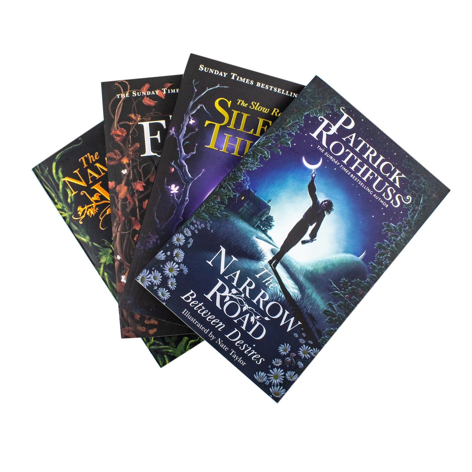 The Kingkiller Chronicle Series– 4-Book Set by Patrick Rothfuss | Epic Fantasy, Magic, Adventure, Immersive World-Building & Critically Acclaimed Novels
