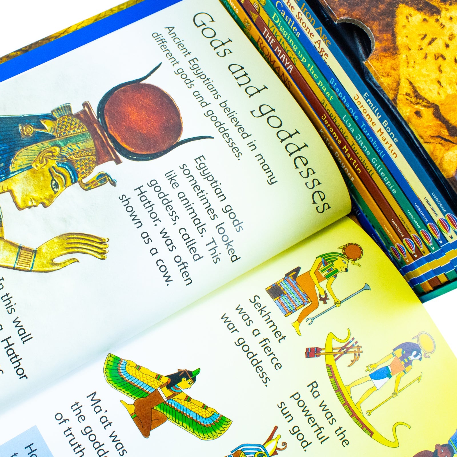 Usborne Beginners History 10 Books Collection Box Set– Educational Children's Books on Stone Age, Iron Age, Ancient Cultures, Artifacts & Fun Learning