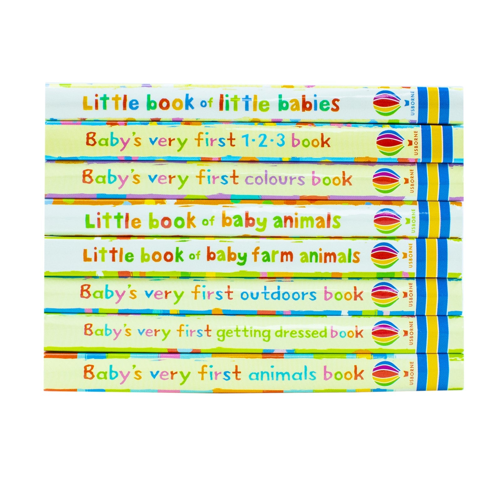 Usborne Baby's Very First Collection 8 Books Set Children Pack Farm Animals