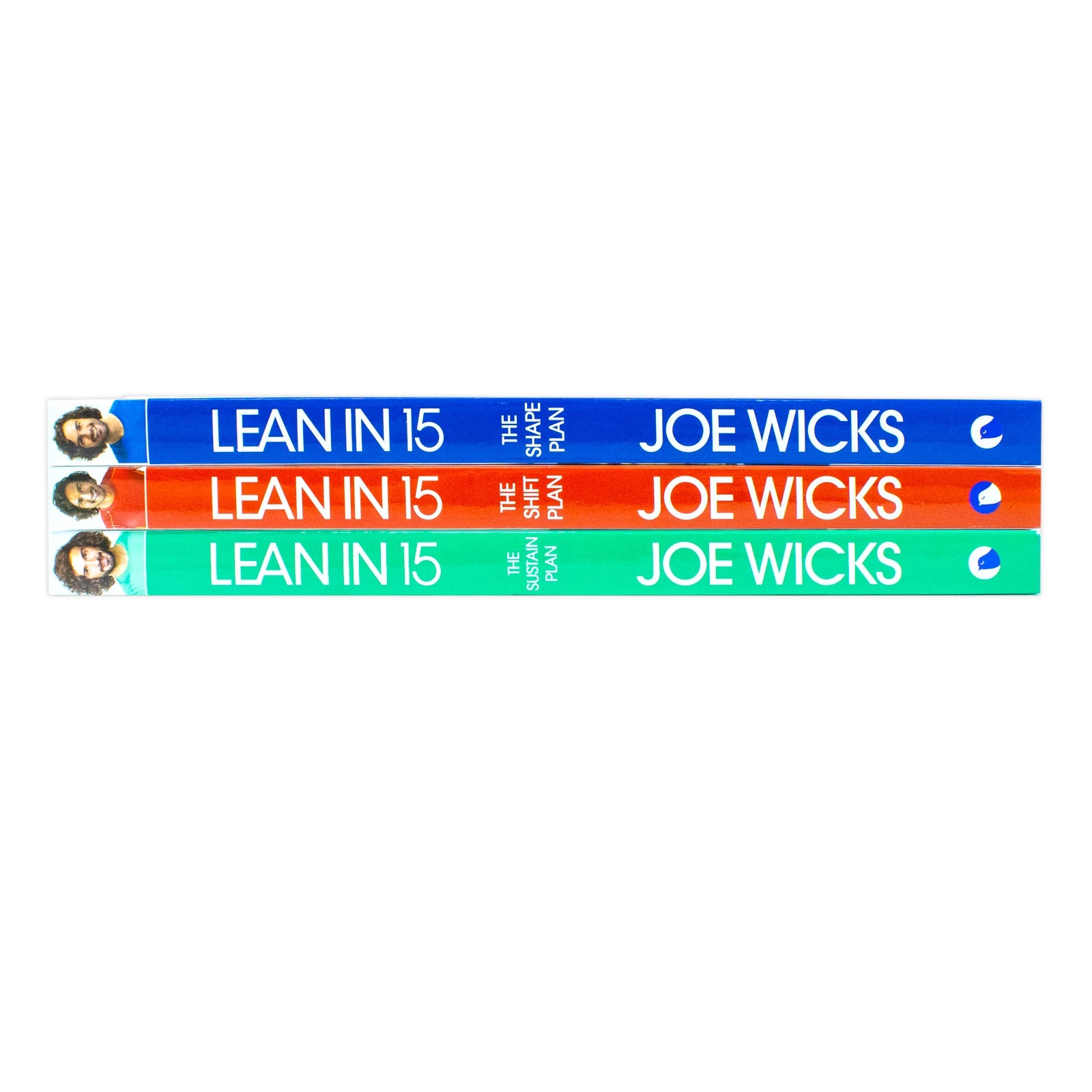 Lean in 15 Collection by Joe Wicks – 3-Book Set (Sustain Plan, Shape Plan, Shift Plan) | Health, Fitness, Weight Loss, Nutrition, Motivation