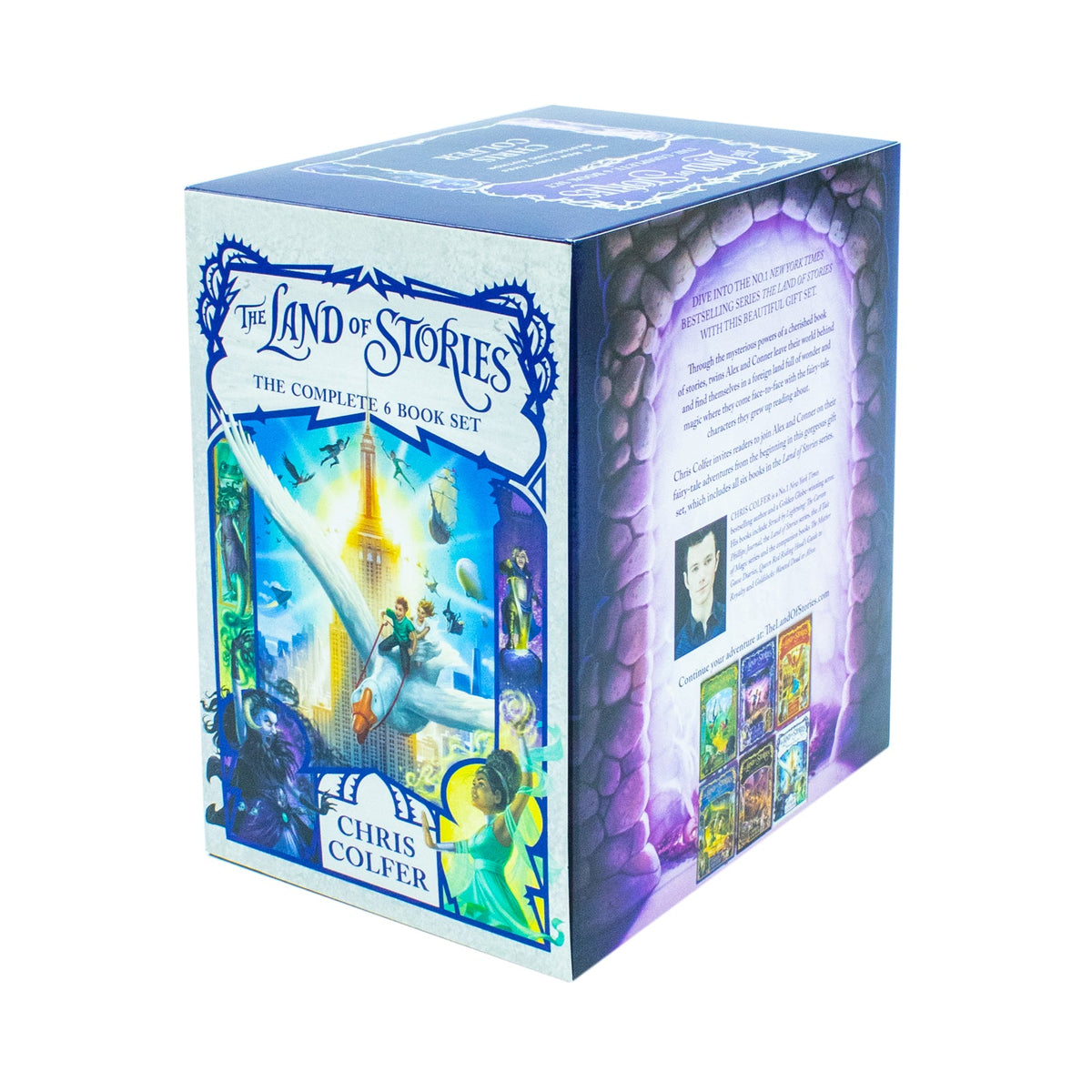 The Land Of Stories 6 Book Series Collection Deluxe Box Set by Chris Colfer|Magical Children's Fantasy Adventure| Middle Grade Books for Young Readers
