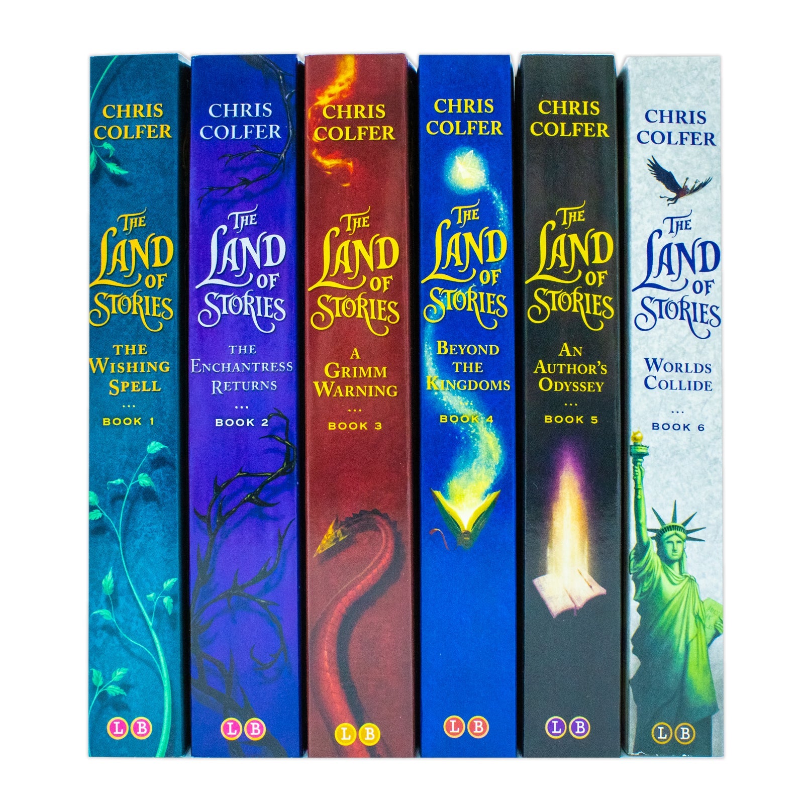 The Land Of Stories 6 Book Series Collection Deluxe Box Set by Chris Colfer|Magical Children's Fantasy Adventure| Middle Grade Books for Young Readers