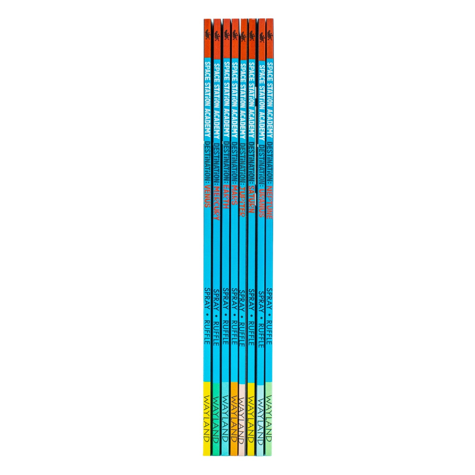 Space Station Academy Earth Solar System Planet Series 8 Books Collection Slipcase Set by Sally Spray