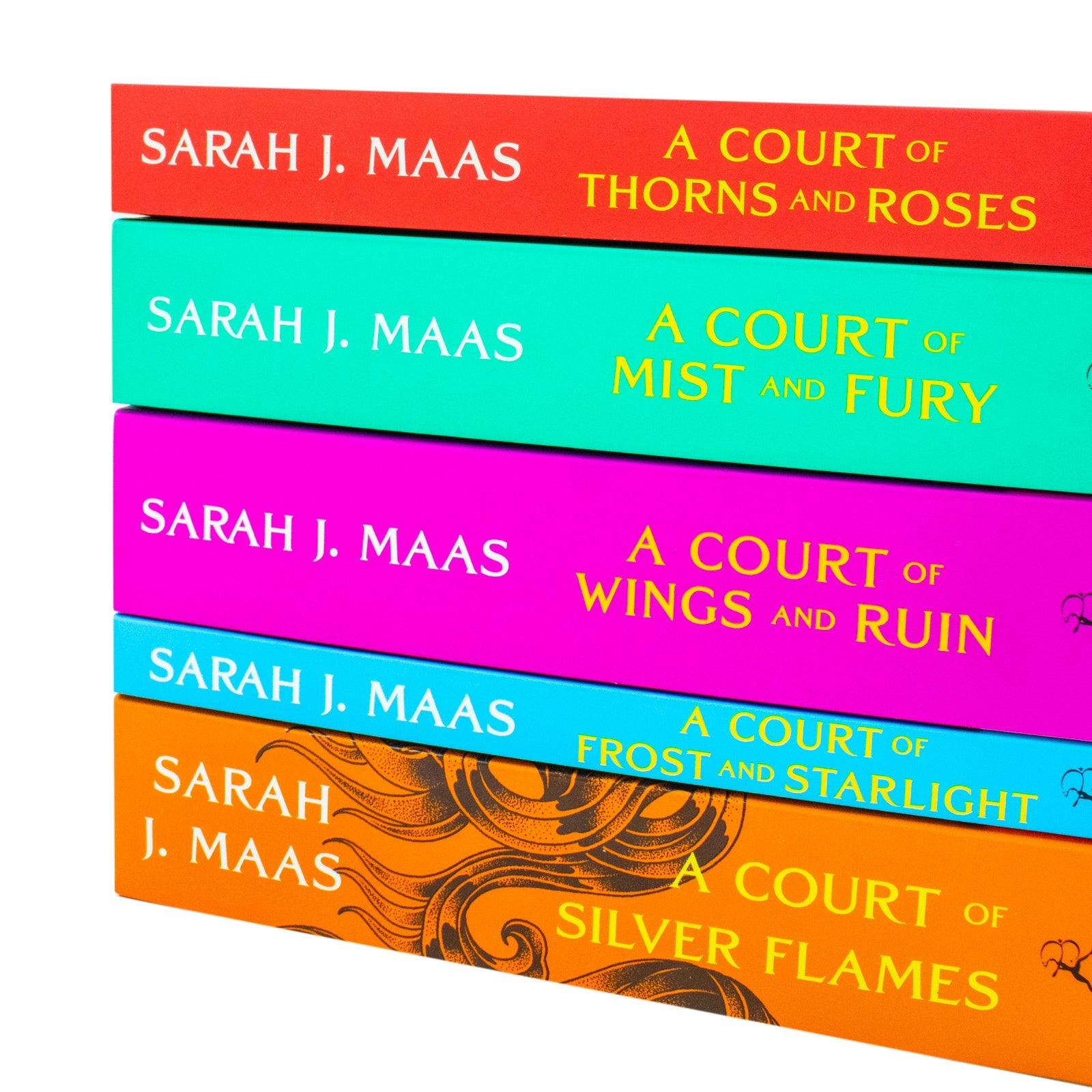 A Court of Thorns and Roses 5 Books Box Set – A Bestselling Fantasy Series by Sarah J. Maas, Packed with Magic, Romance & Adventure!