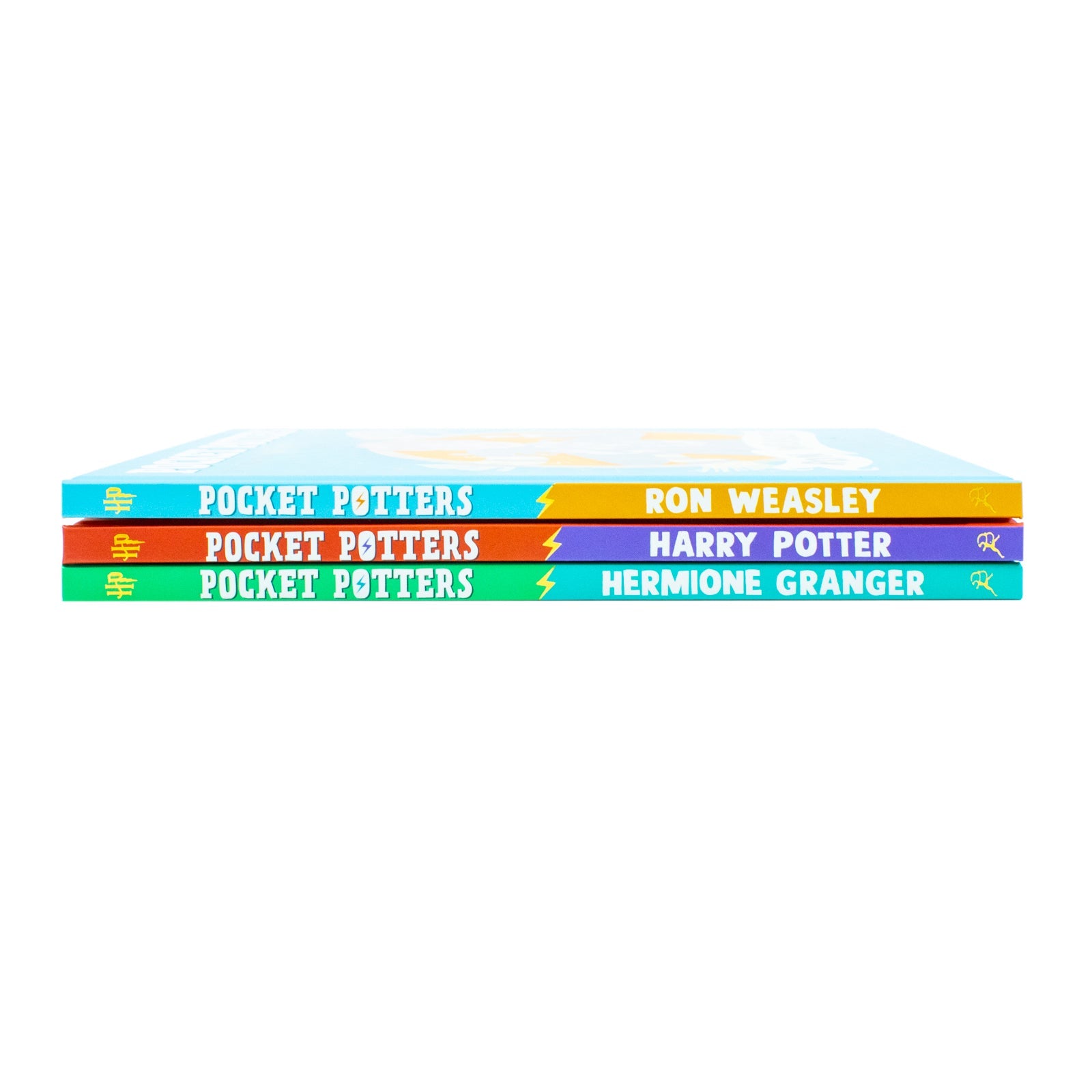 Harry Potter Pocket Potters 3 Books Collection Set Hardback (Harry Potter, Ron Weasley and Hermione Granger)- Little Guides to the Harry Potter Stories J.K. Rowling Bestsellers