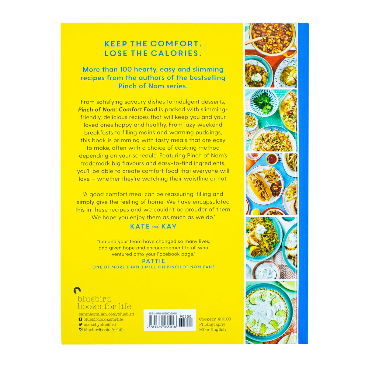 Pinch of Nom Comfort Food Cookbook by Kay Featherstone & Kate Allinson | 100 Slimming, Low-Calorie Recipes for Healthy Eating & Easy Meals