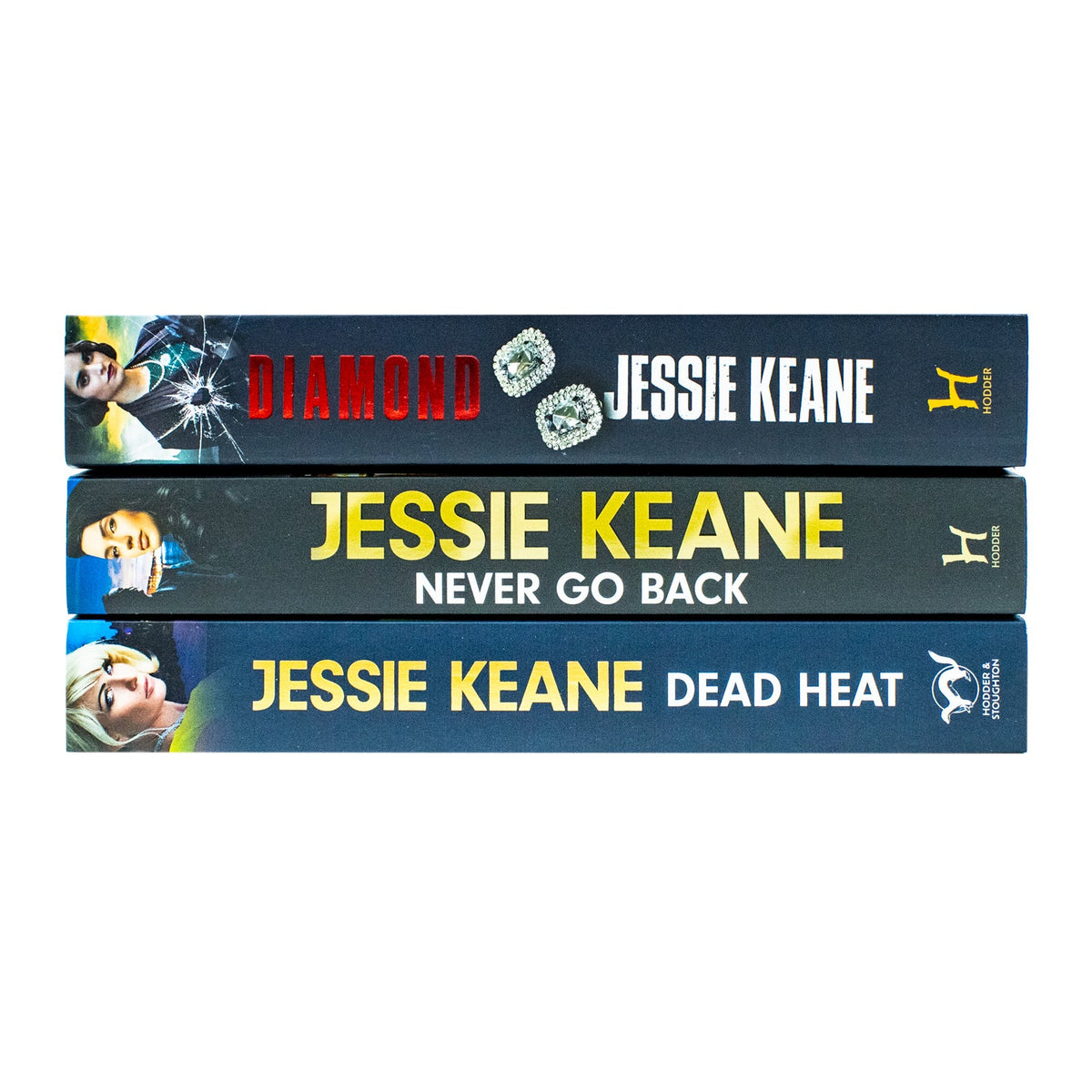 Jessie Keane 3 Books Set ( Dead Heat, Never Go Back, Diamond )