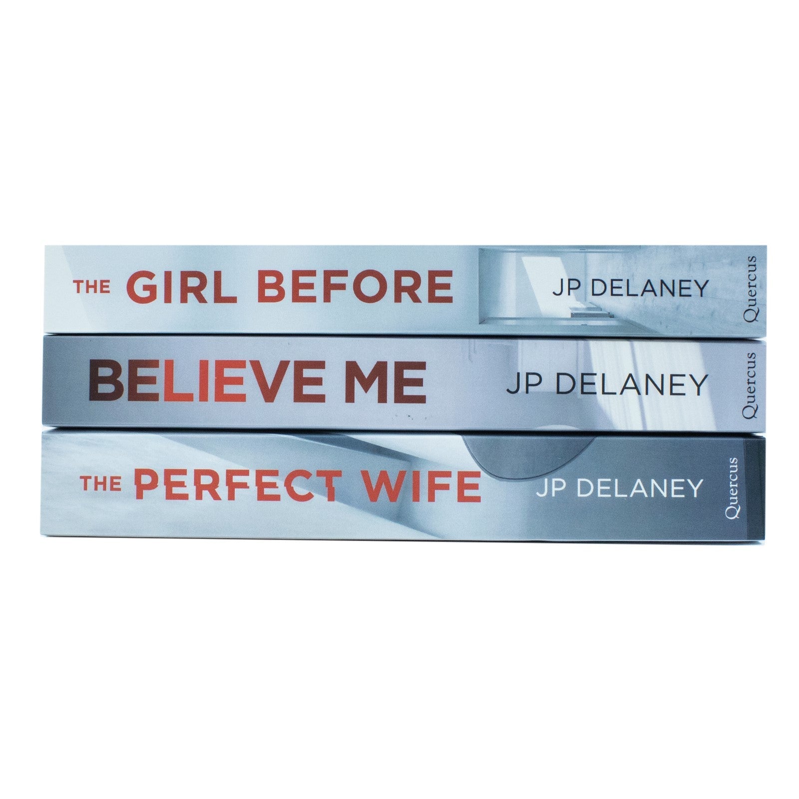 JP Delaney 3 Books Collection Set: The Girl Before, Believe Me & The Perfect Wife - Thrilling Fiction Novels for Mystery & Suspense Lovers
