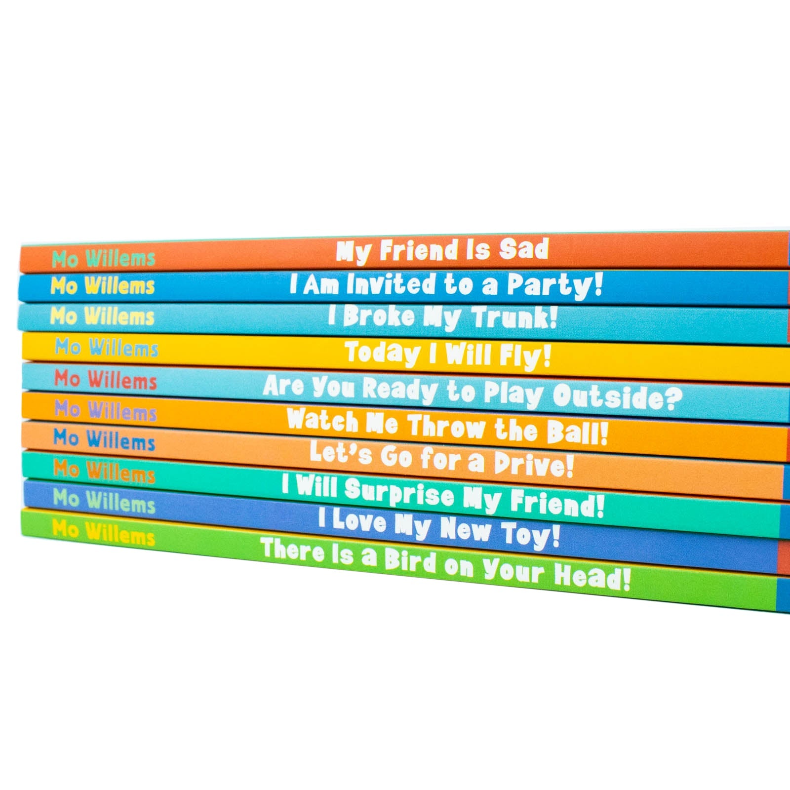 The Wonderful World of Elephant and Piggie – 10 Book Set by Mo Willems | Funny Children's Picture Books, Friendship, Reading Fun & Colorful Stories