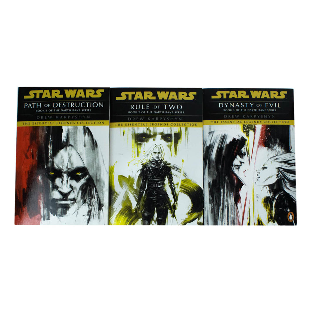 Star Wars: Essential Legends Collection Darth Bane Trilogy 3 Book Set - Epic Space Opera, Must-Have Sci-Fi Books, Legendary Sith Saga,Iconic Adventure