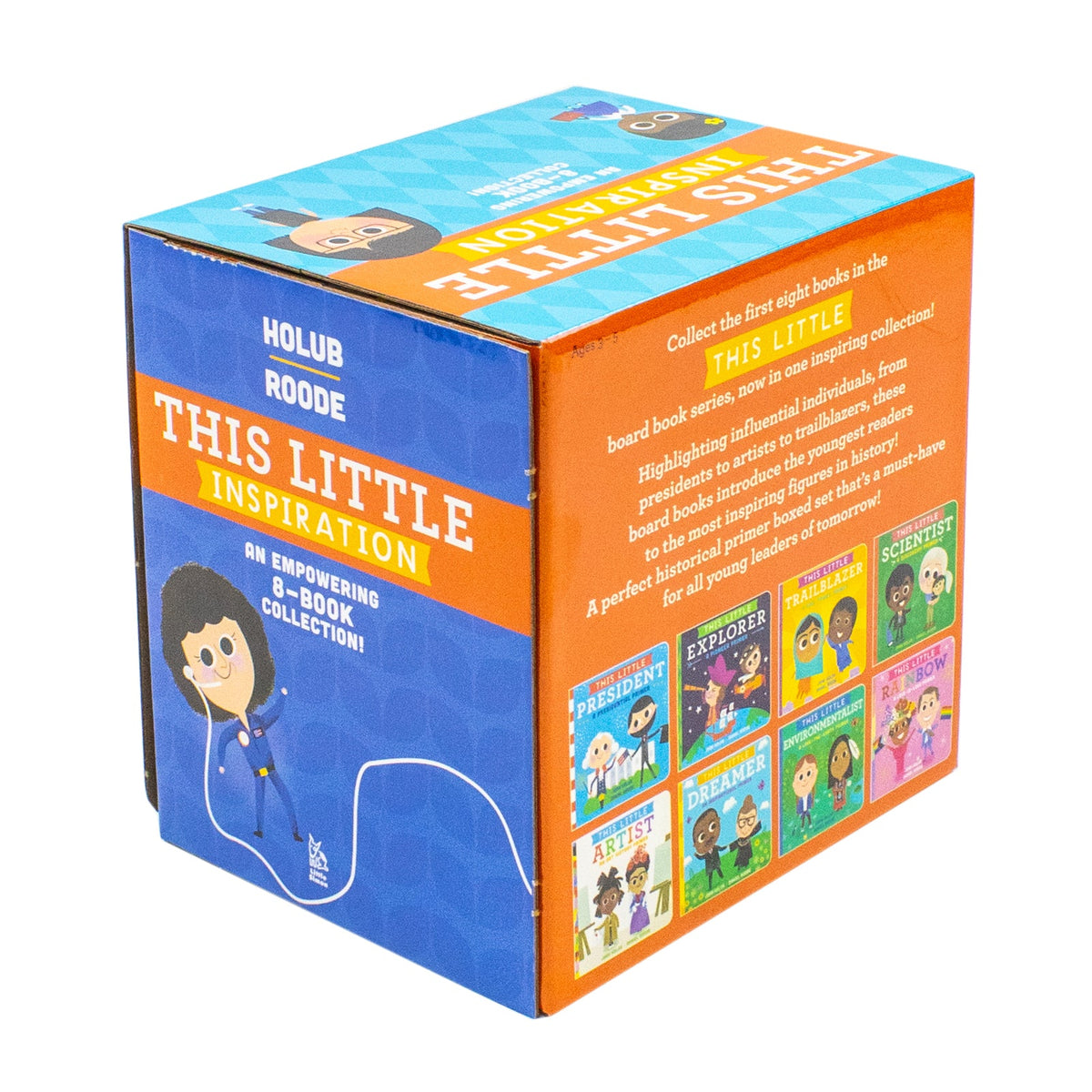 This Little Inspiration An Empowering 8 Book Collection Set by Joan Holub, Daniel Roode | Boardbook