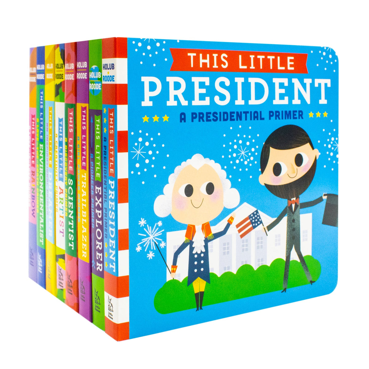 This Little Inspiration An Empowering 8 Book Collection Set by Joan Holub, Daniel Roode | Boardbook