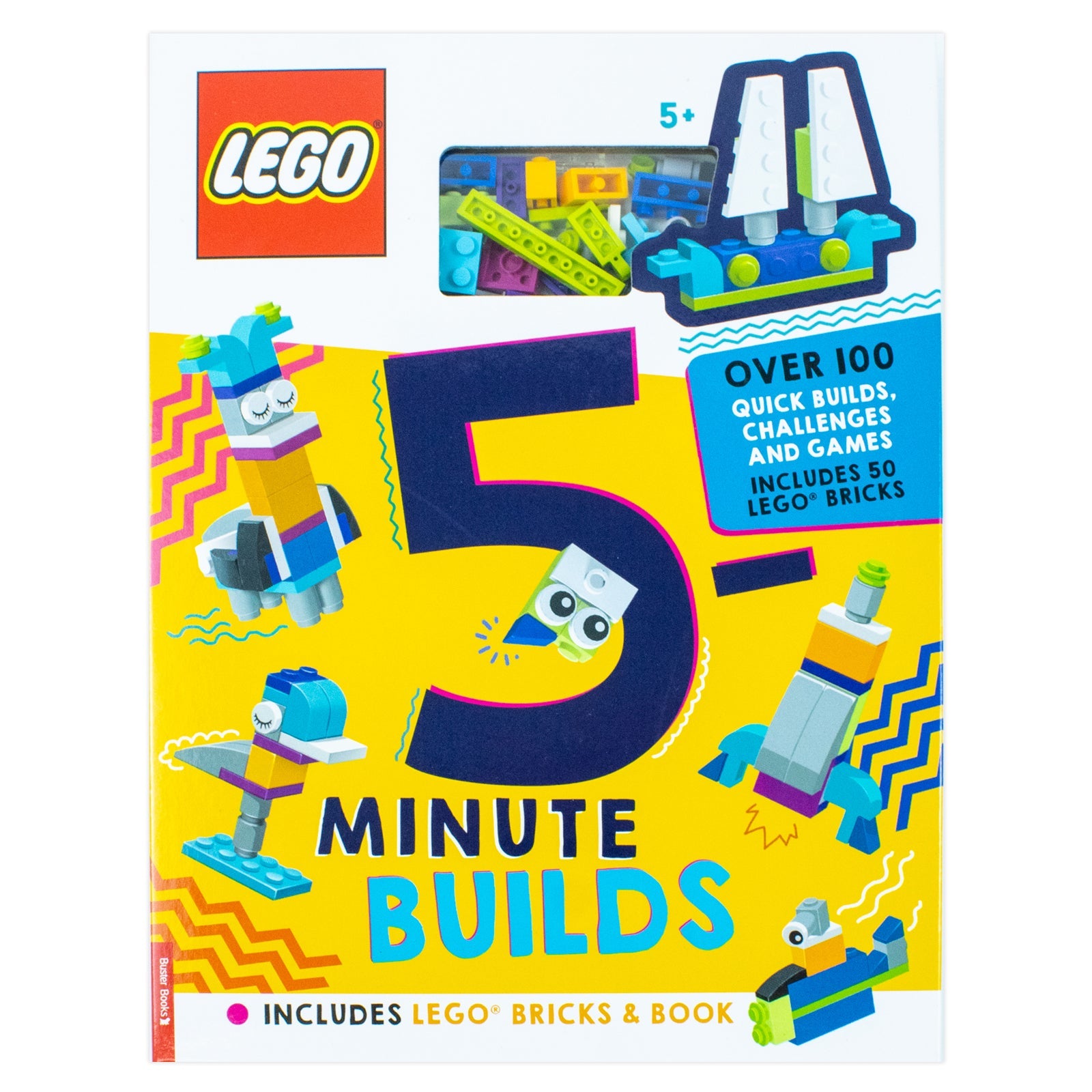 LEGO Books: Five-Minute Builds (LEGO 5-Minute Builds Activity Box)