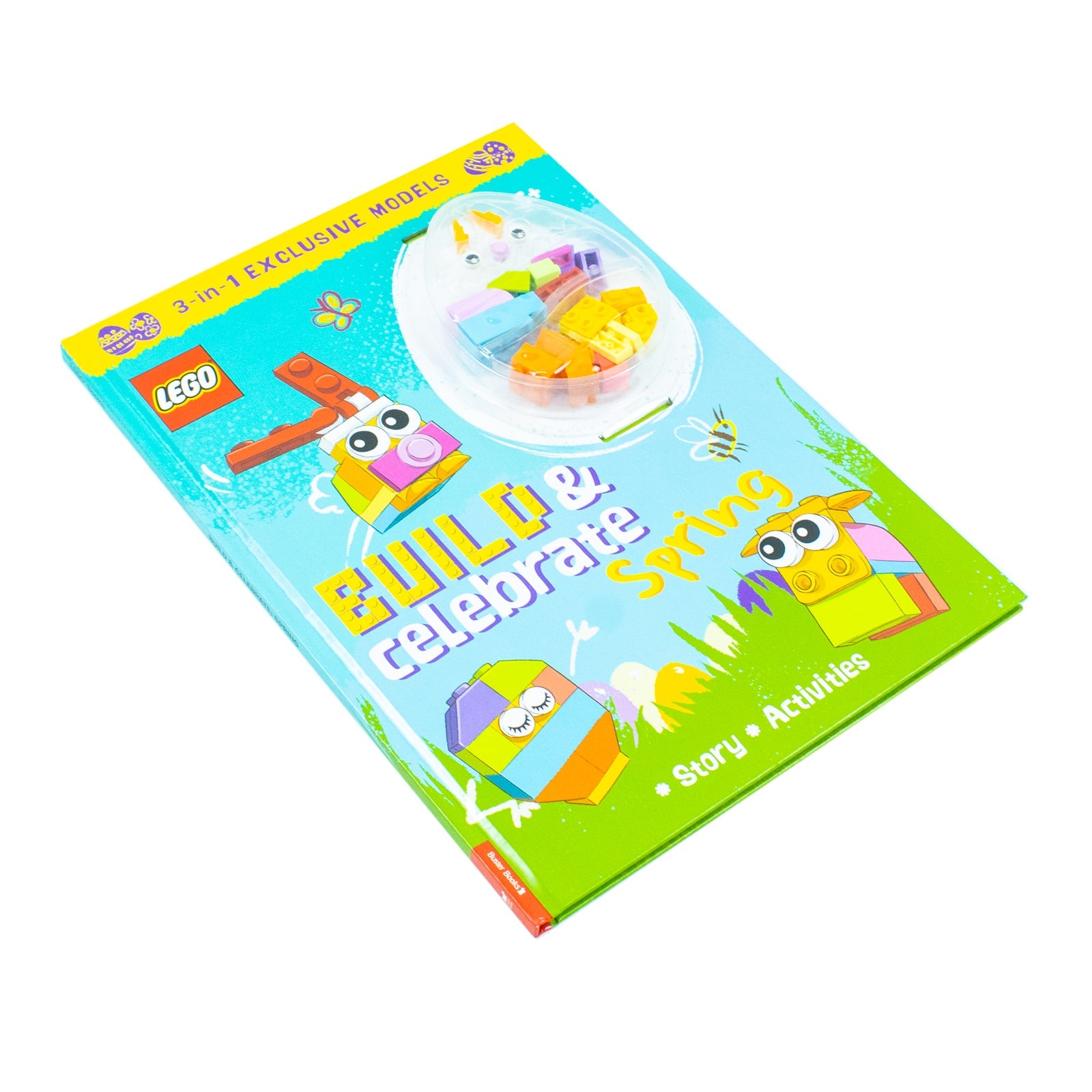 LEGO: Build and Celebrate Spring - A Fun Activity Book with 30 Bricks for Children Ages 4+ to Explore and Create