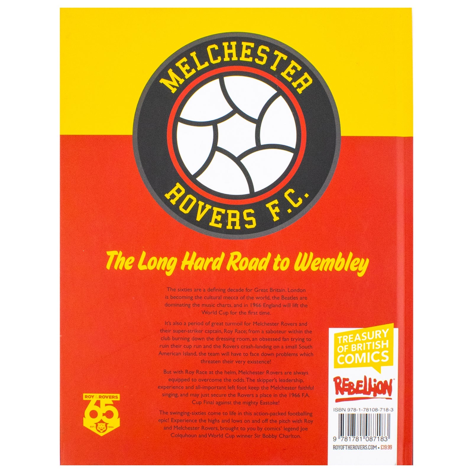 Roy of the Rovers: Best of the ’60s by Derek Birnage – Timeless Football Tales from a Classic Decade | Hardcover