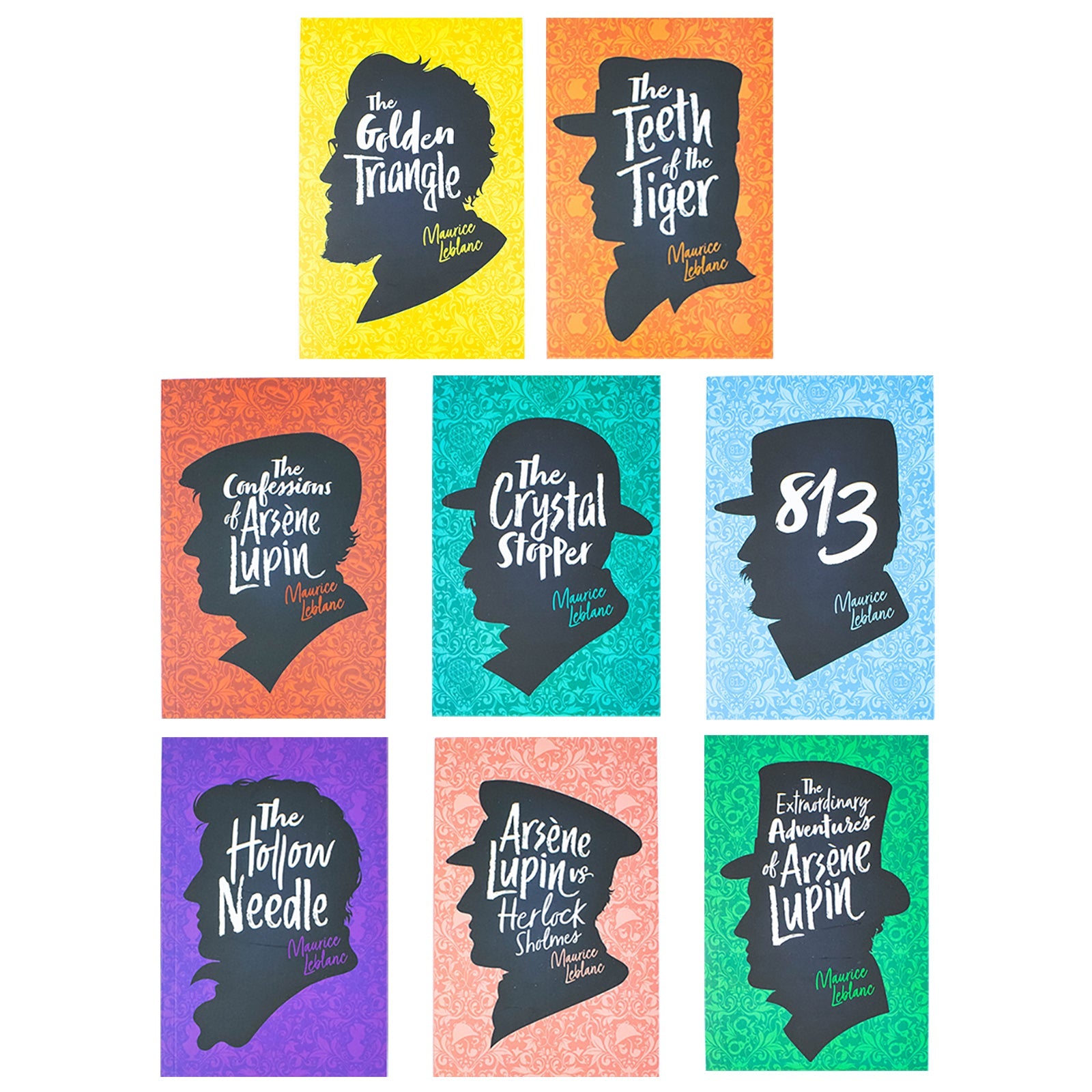 The Complete Collection of Arsene Lupin – 8 Book Box Set by Maurice LeBlanc | Classic Mystery, Crime Fiction, Detective Stories & Adventure Novels!