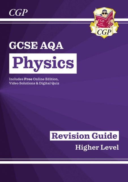 New GCSE Biology AQA Revision Guide & Chemistry, Physics Higher includes Online Edition 9-1 Videos & Quizzes Collection 3 Books Set