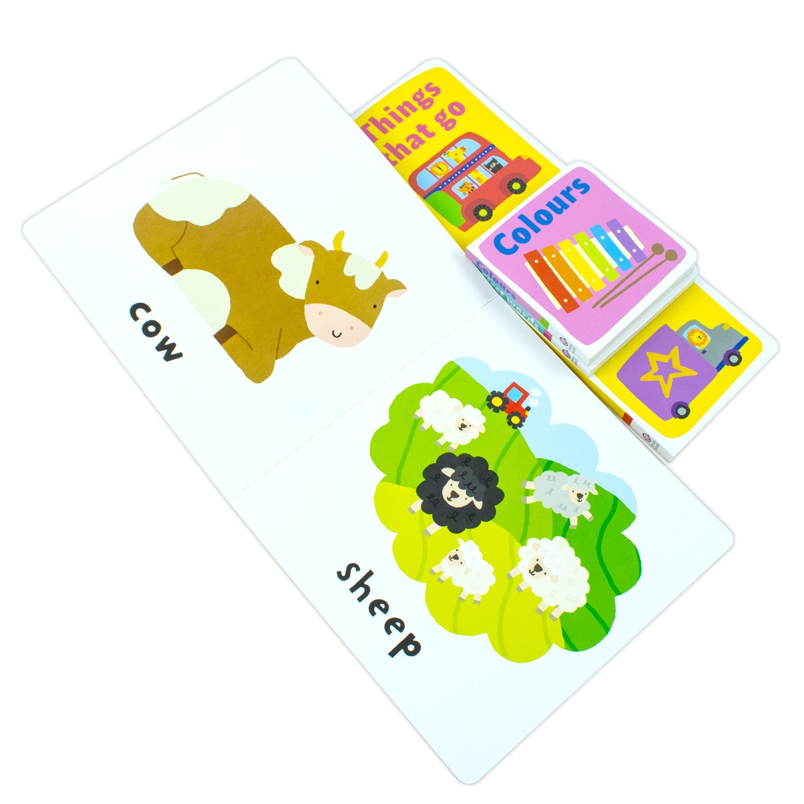 My Early Learning Box (Things That Go, First Words, Colours, Animals)