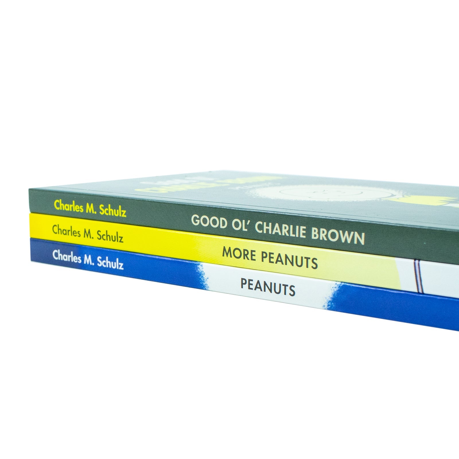 The Classic Peanuts Collection 3 Book Set By Charles M. Schulz (Includes 3 Art Cards)