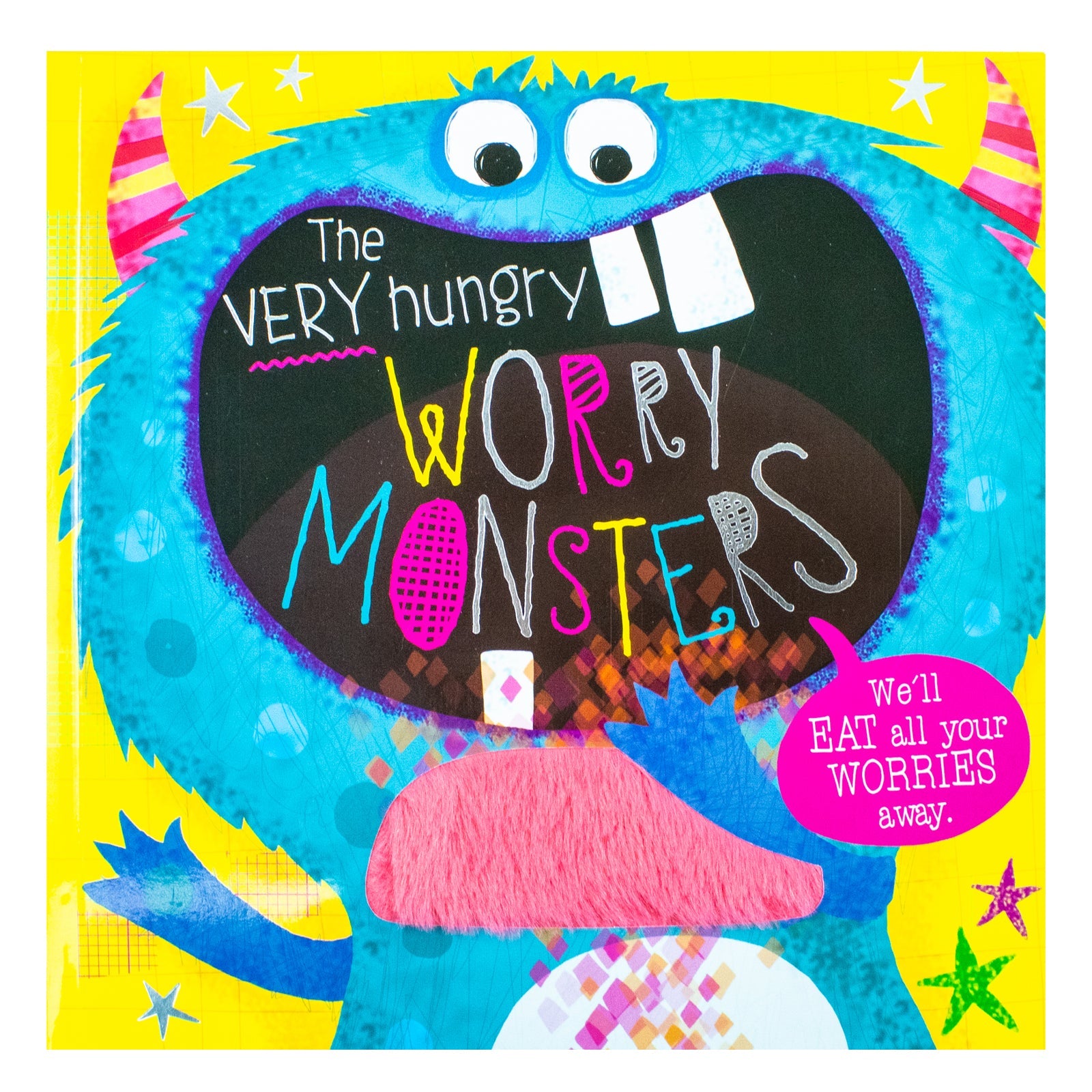 The Very Hungry Worry Monster Plush and Book Set |Children's Anxiety Help, Emotional Support, Picture Book & Plush Toy for Worry & Stress Management